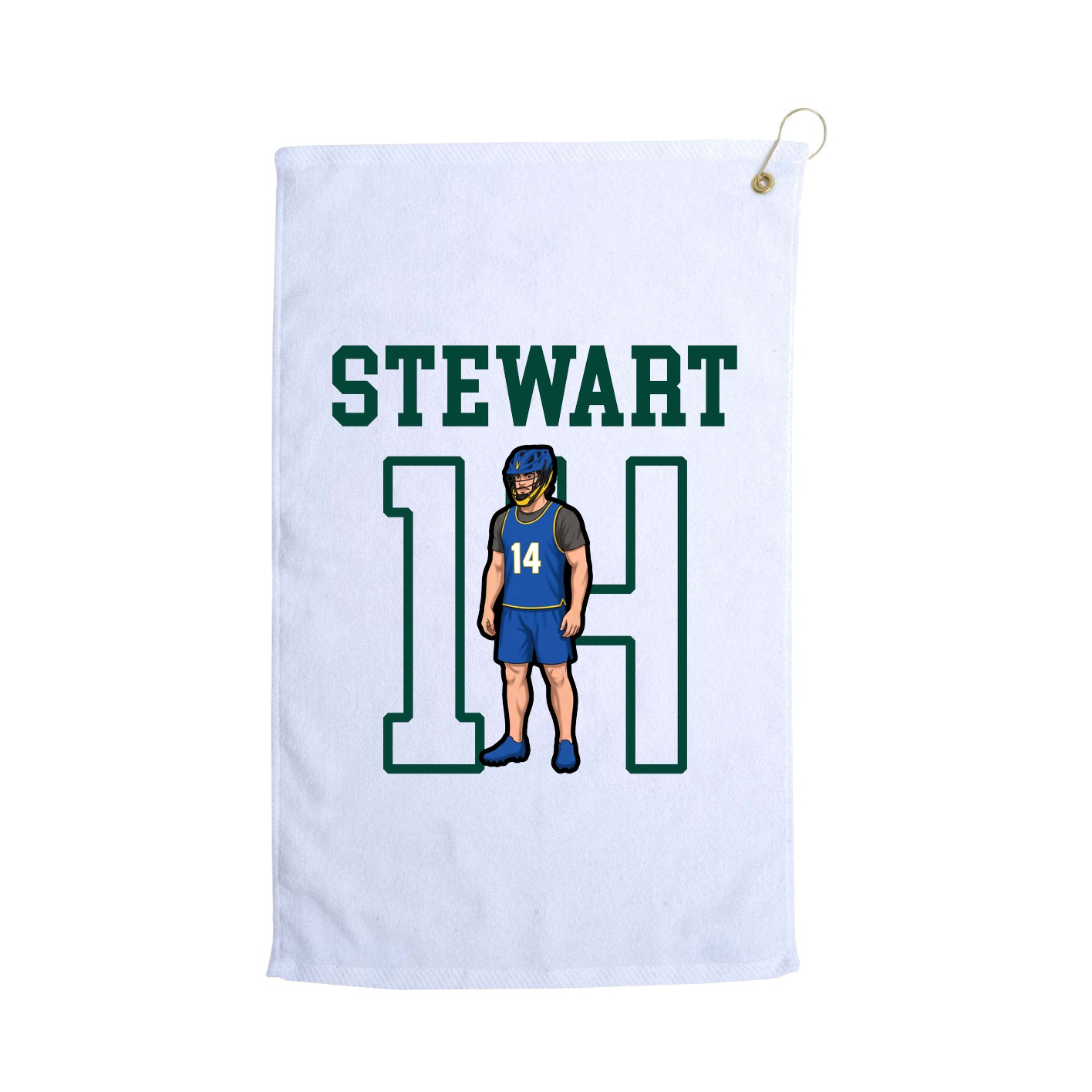 Golf Towel — Shirsey in White
