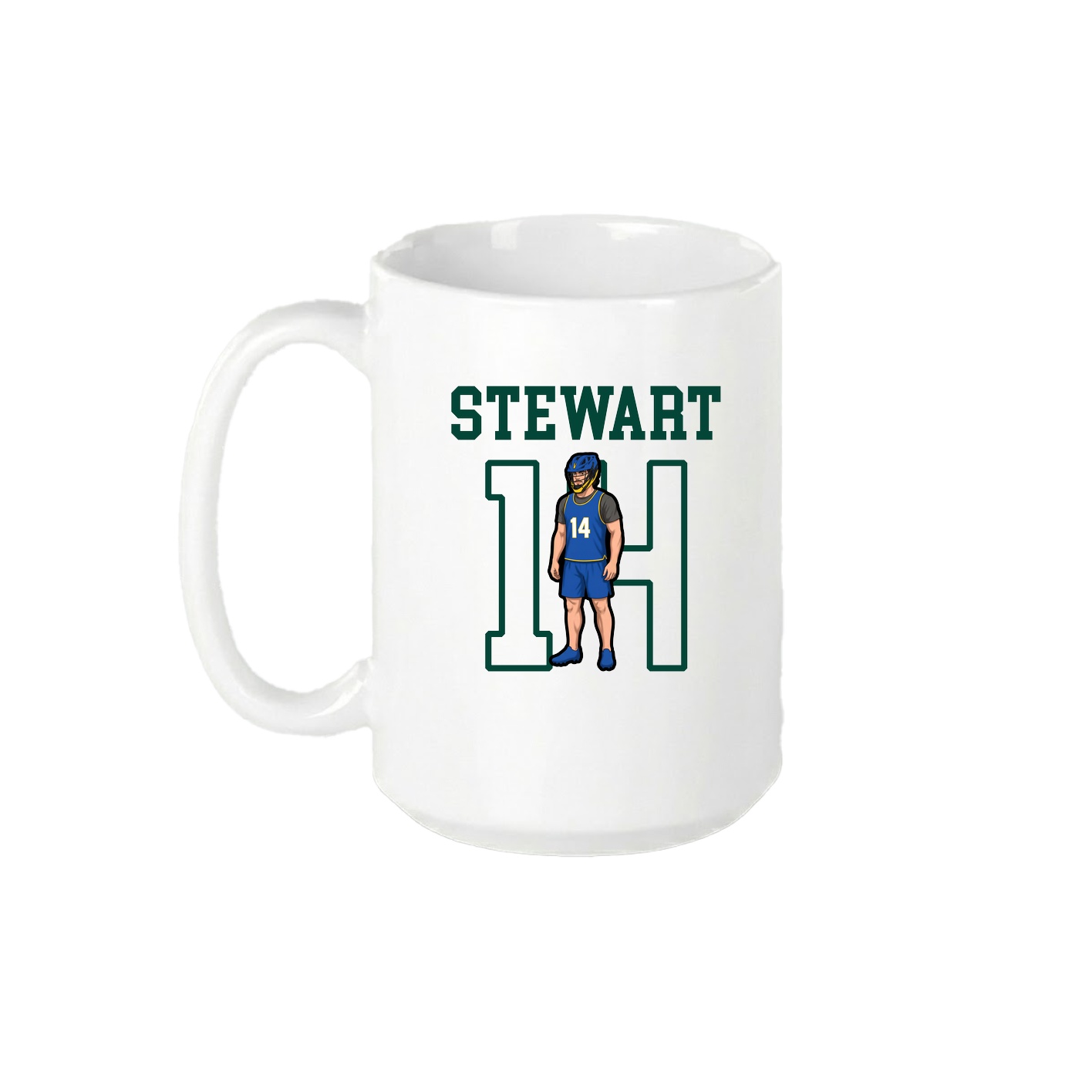 15oz Coffee Mug — Shirsey in White