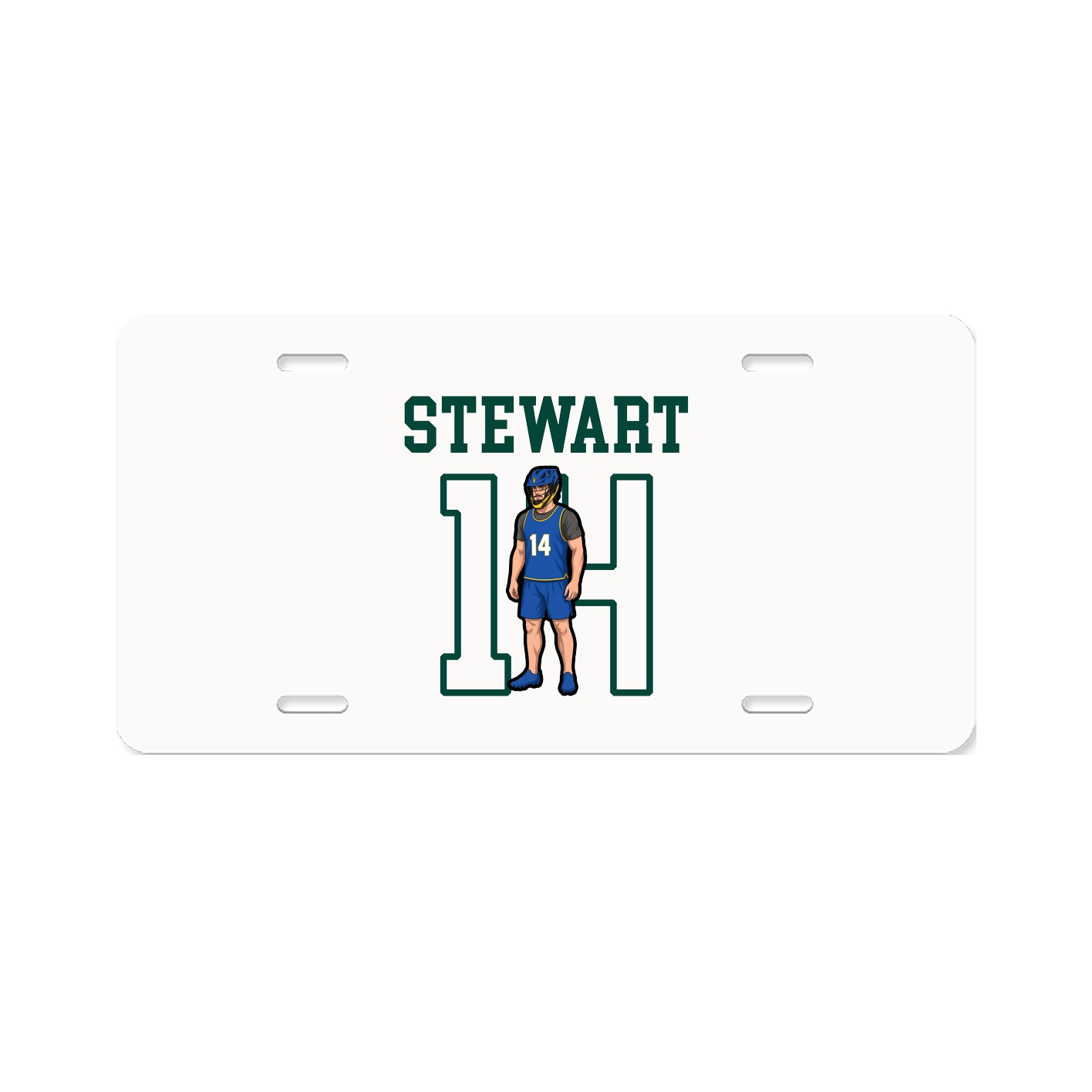 License Plate — Shirsey in Classic