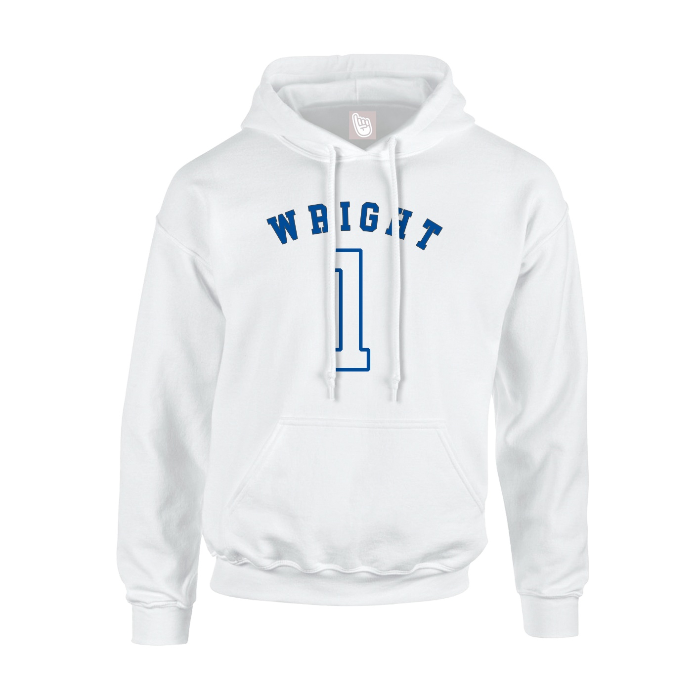 Hoodie — Shirsey Arch in White
