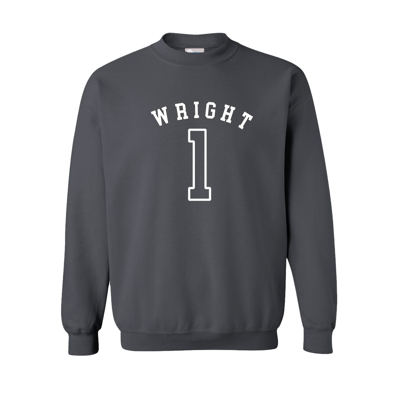Fleece Crew — Shirsey Arch in Grey