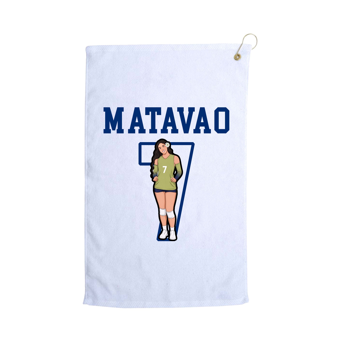 Golf Towel — Shirsey in White