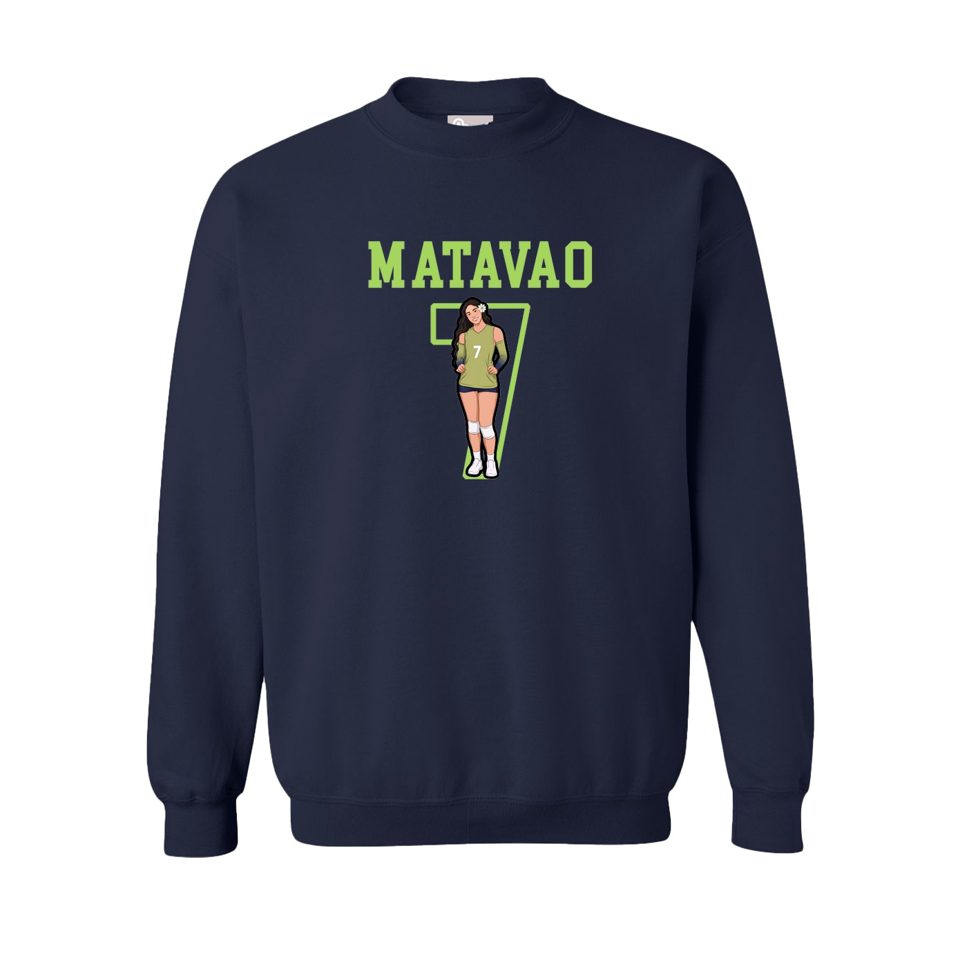 Fleece Crew — Shirsey in Navy