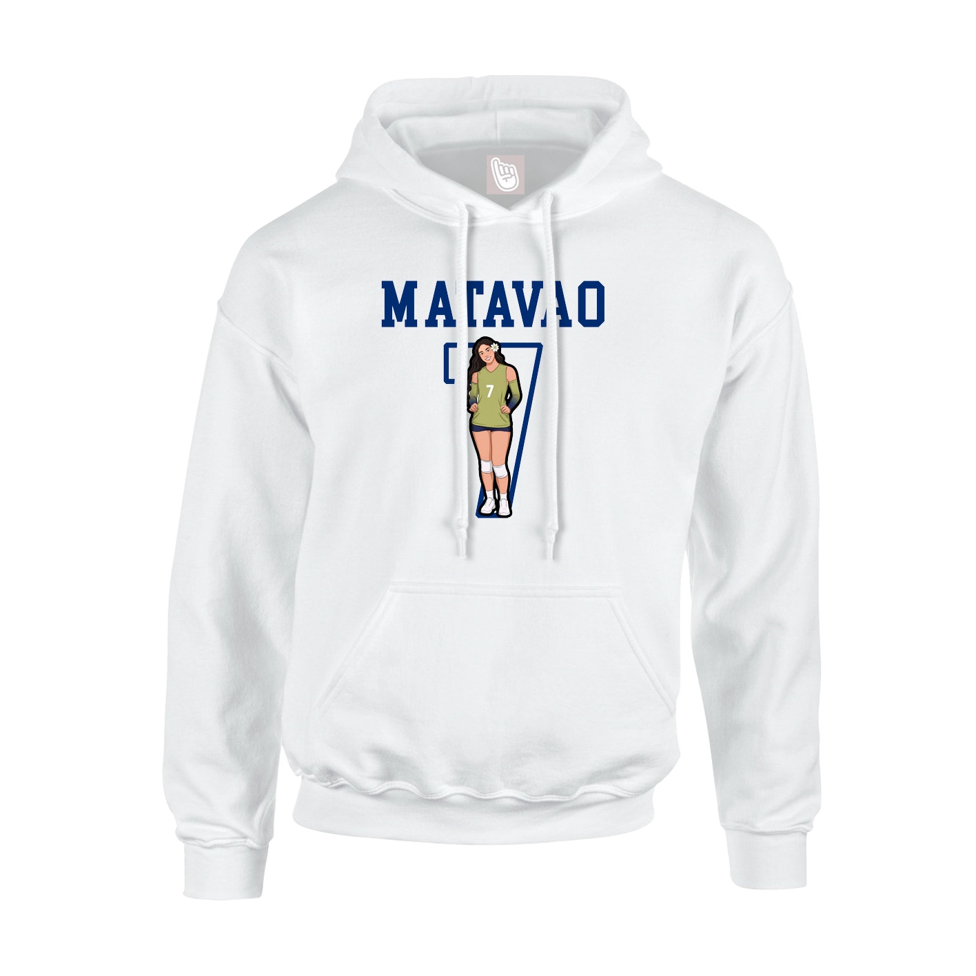 Youth Hoodie — Shirsey in White