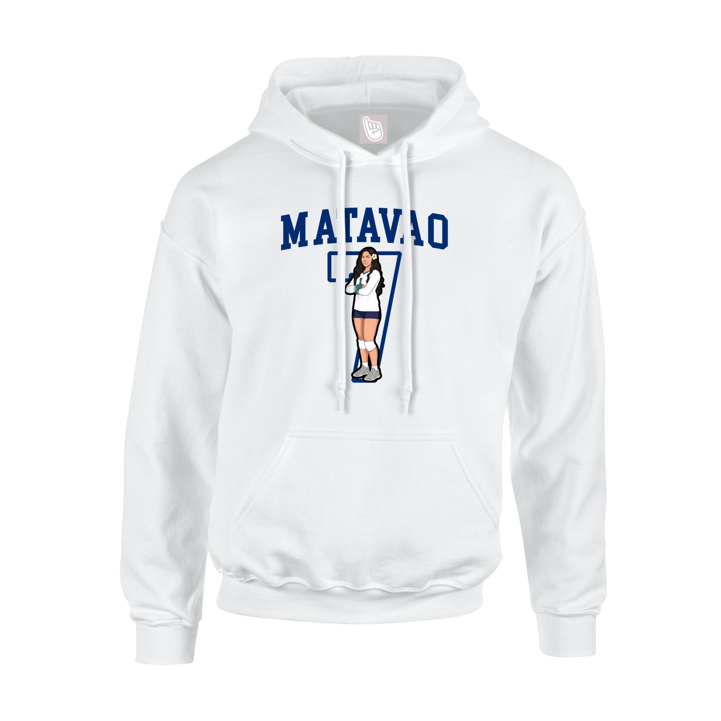 Youth Hoodie — Shirsey in White