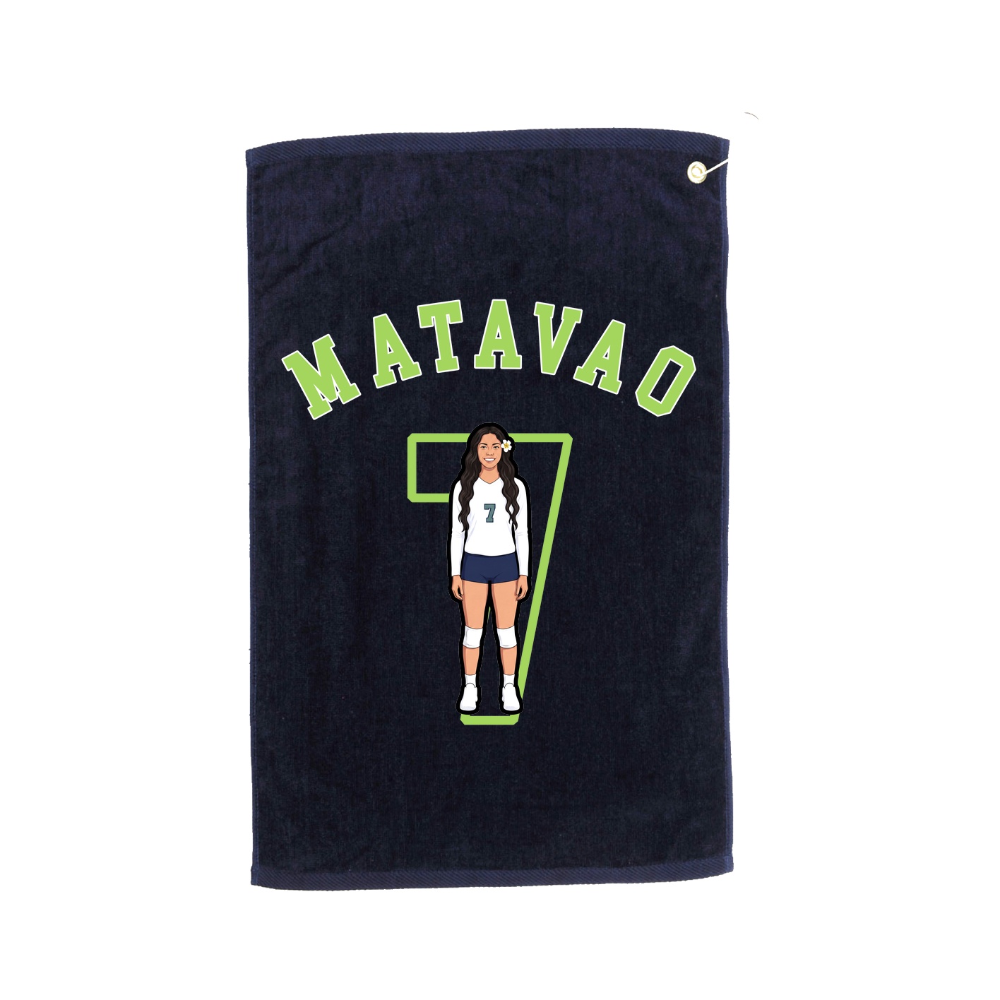 Golf Towel — Shirsey Arch in Navy