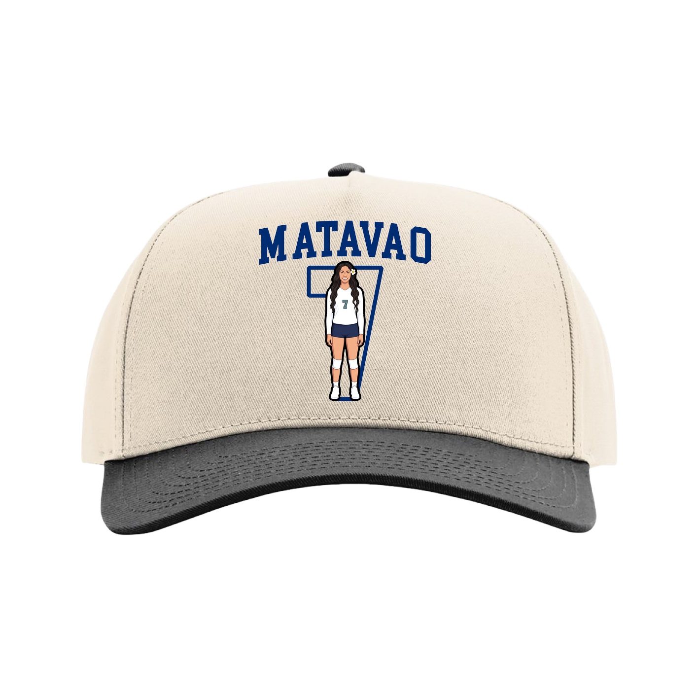 Full Fabric Five-Panel Champ Cap