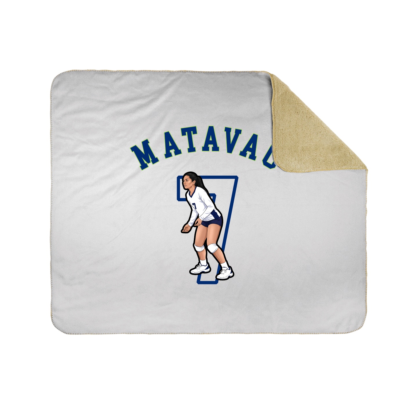 Throw Blanket — Shirsey Arch in White