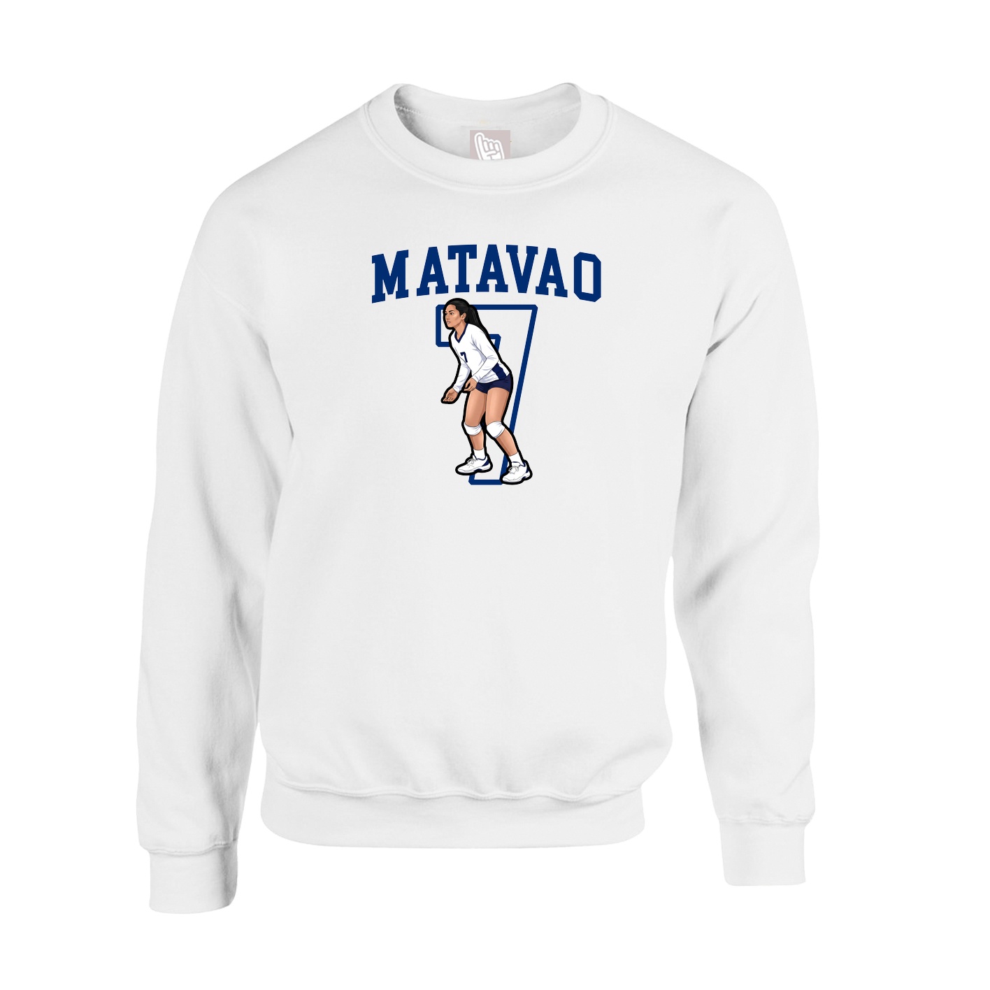 Fleece Crew — Shirsey in White