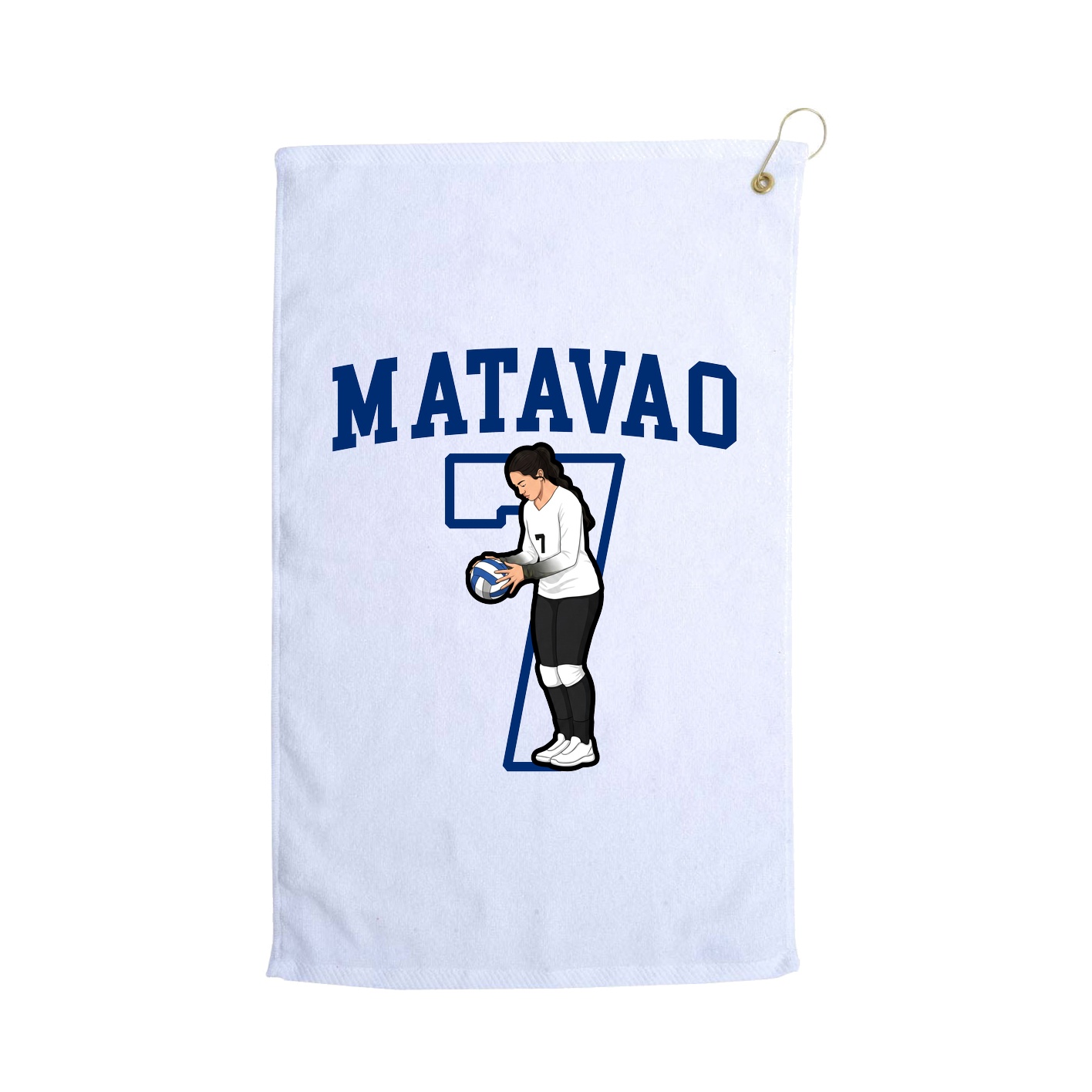 Golf Towel — Shirsey in White
