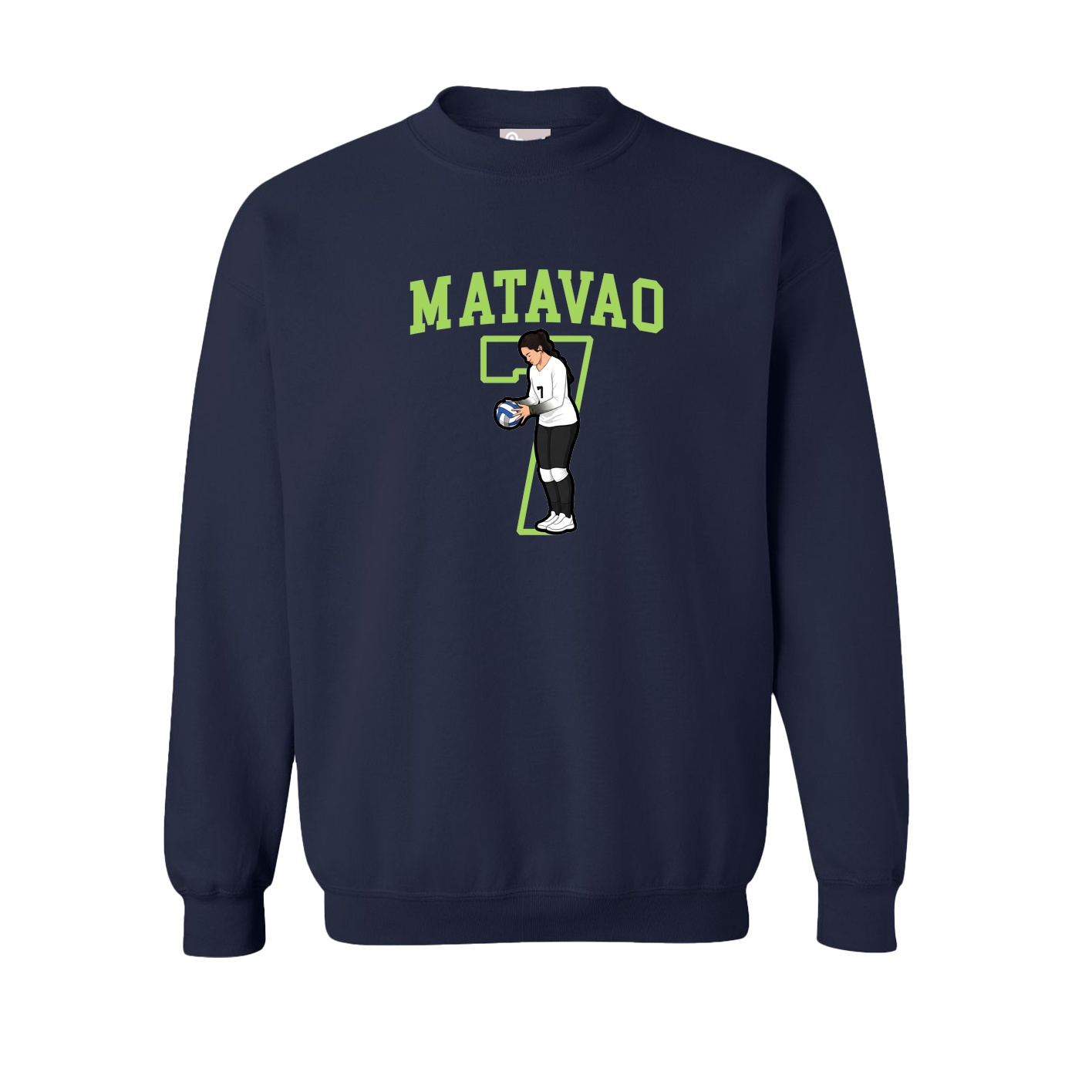 Fleece Crew — Shirsey in Navy