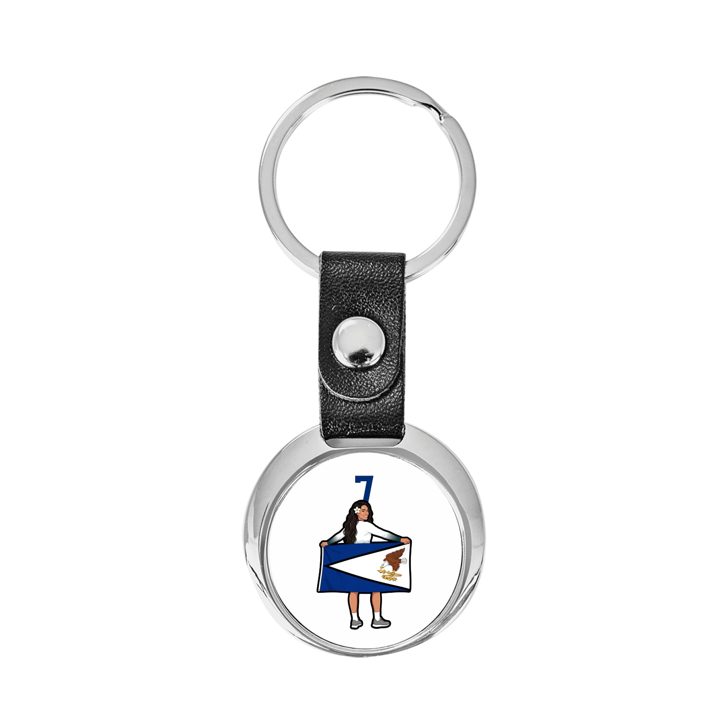 Key Chain — Number Top in Classic