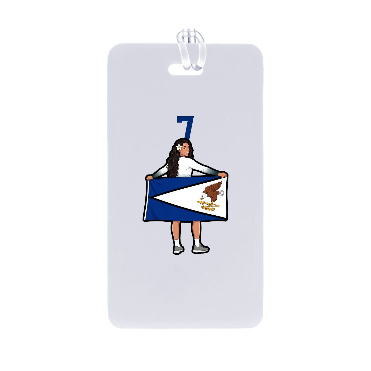 Bag Tag — Number Top in Classic