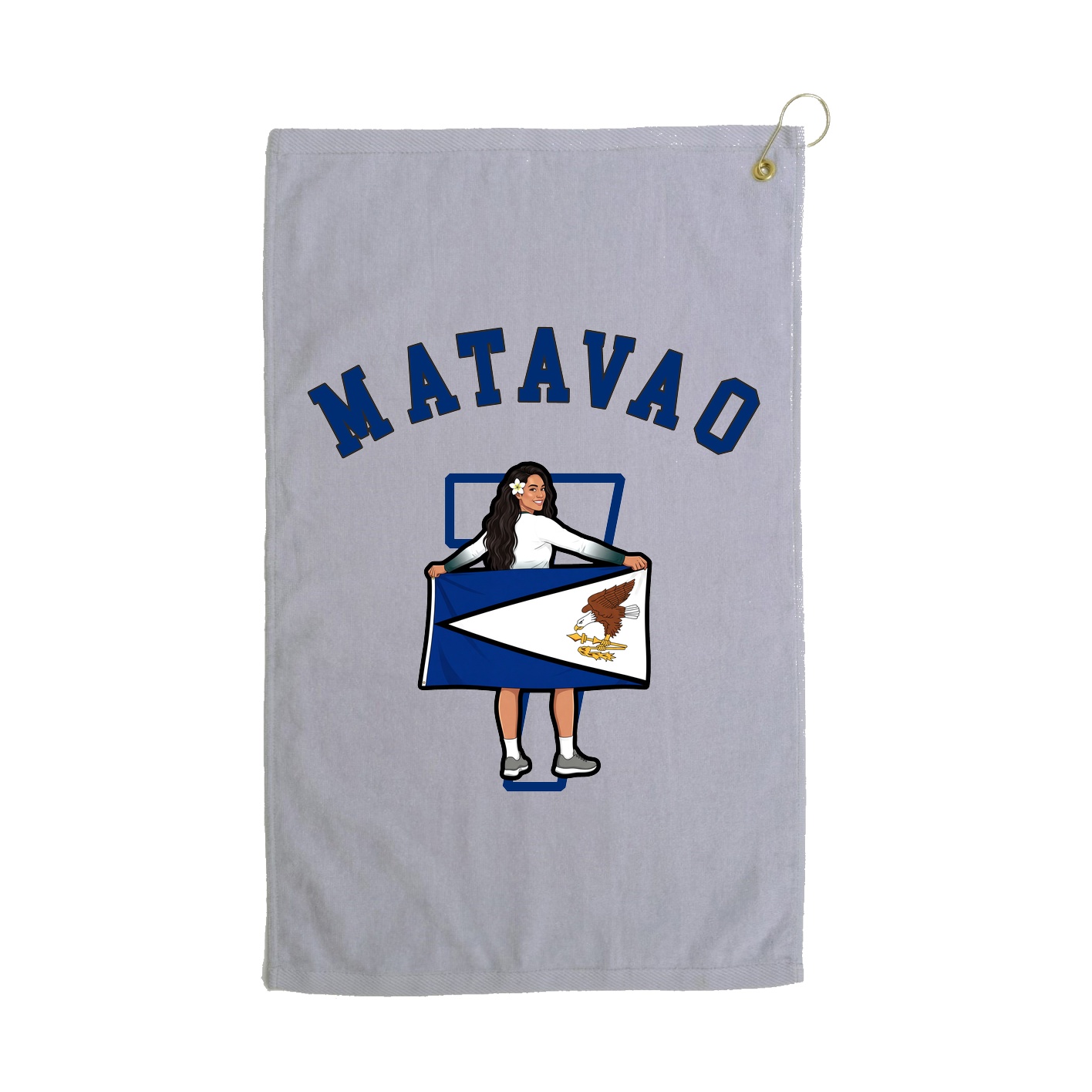 Golf Towel — Shirsey Arch in Grey