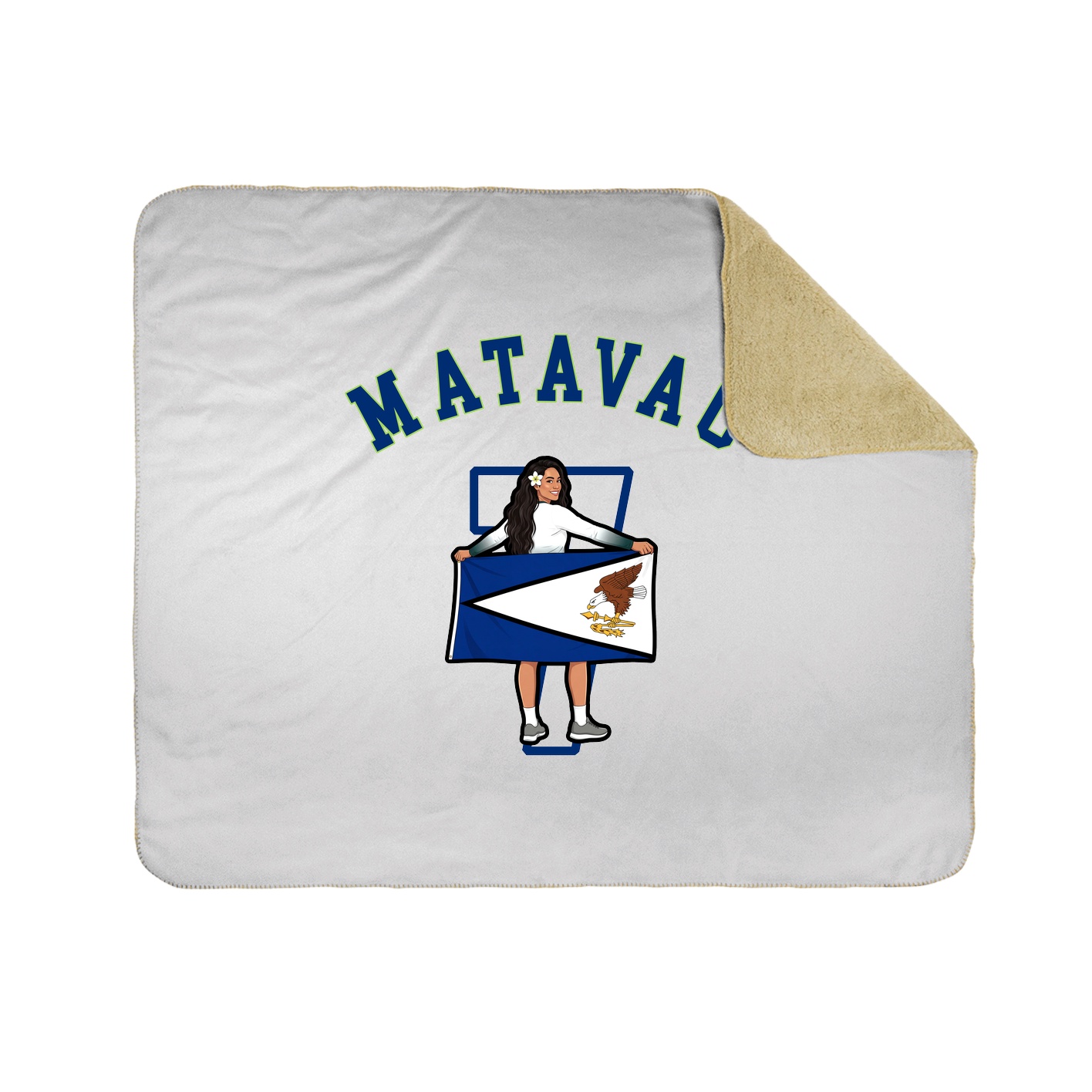 Throw Blanket — Shirsey Arch in White