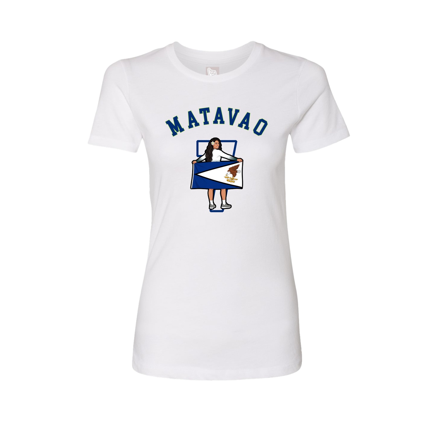 Womens Tee — Shirsey Arch in White