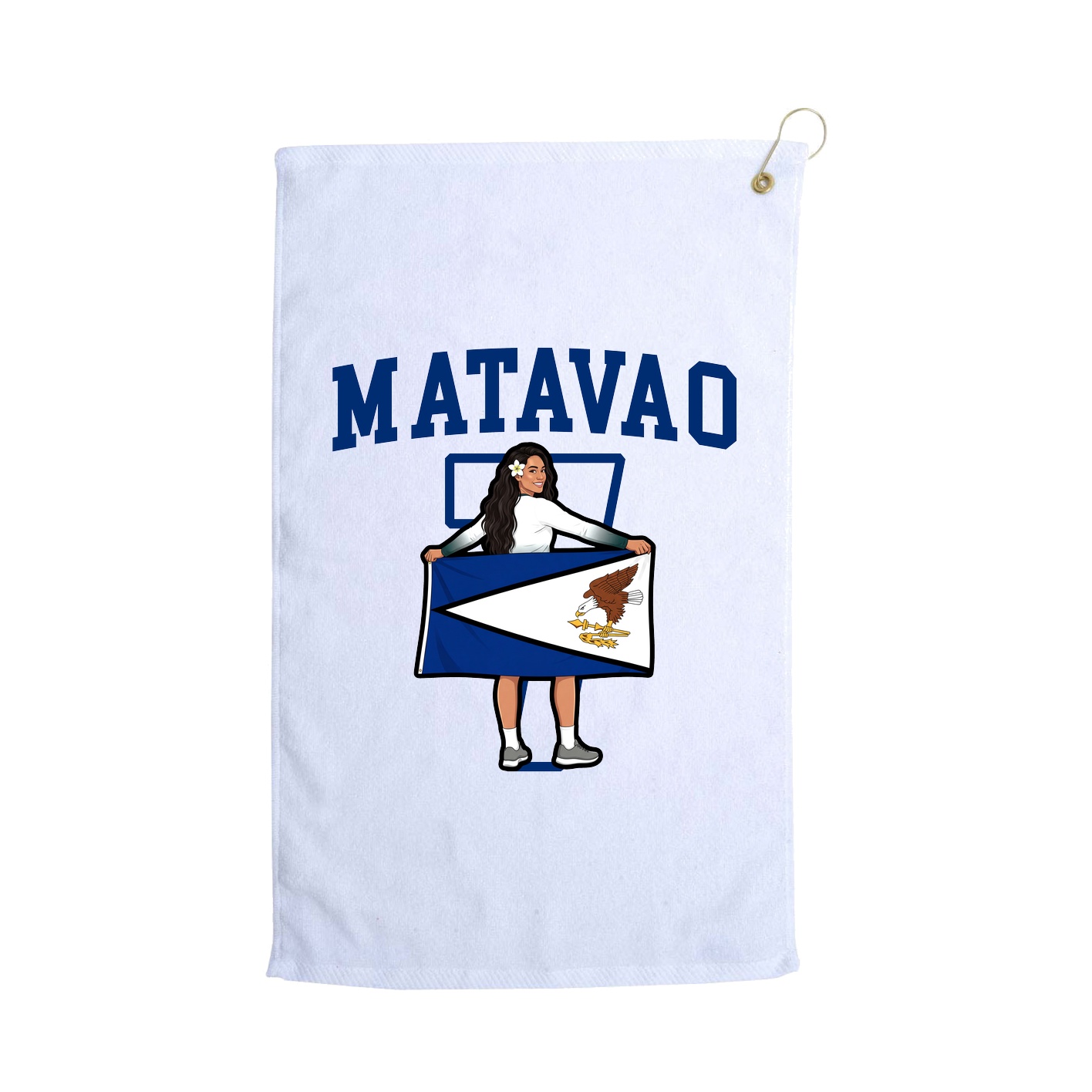 Golf Towel — Shirsey in White