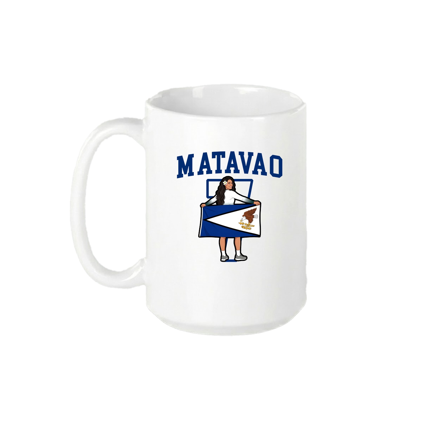15oz Coffee Mug — Shirsey in White