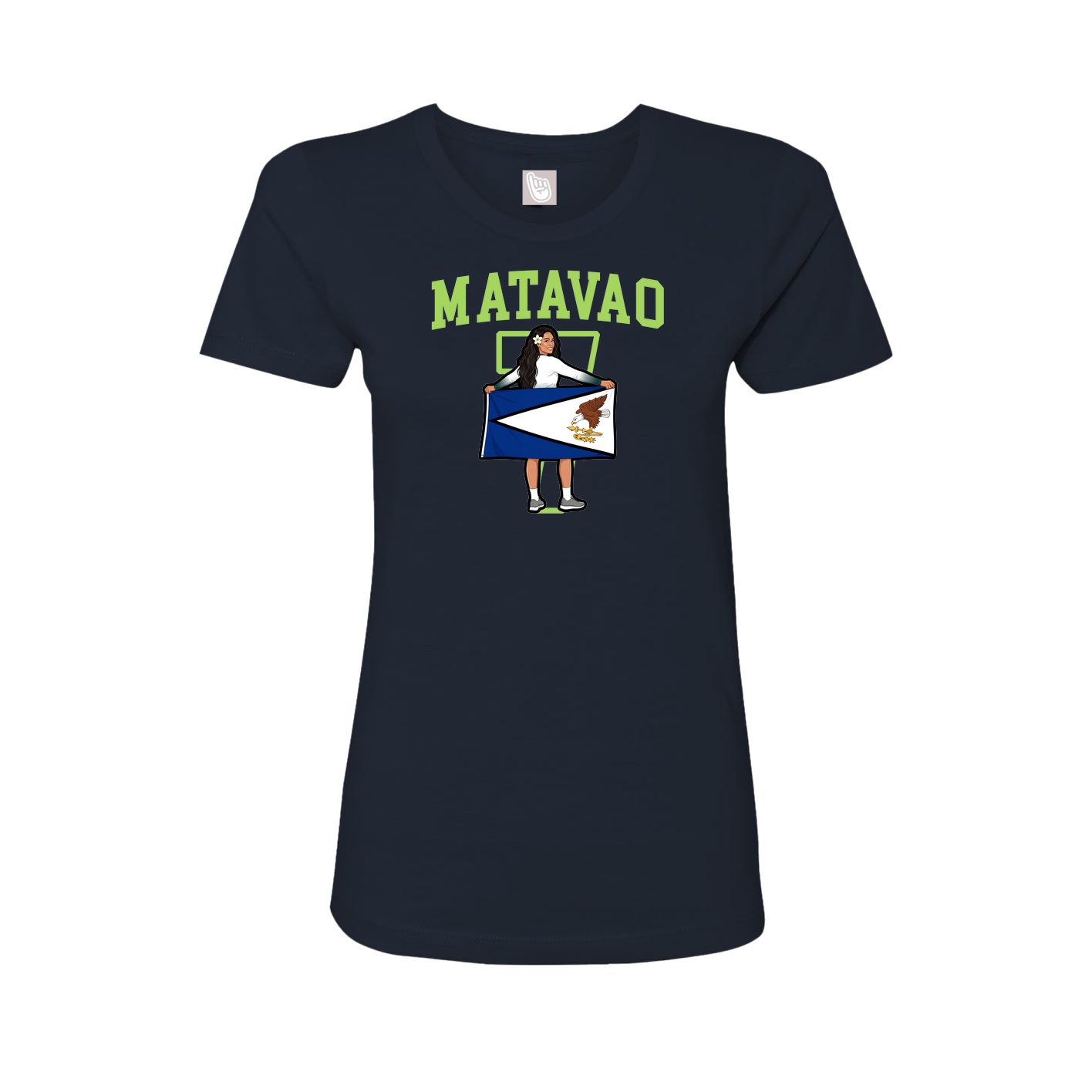 Fitted Women's Tee — Shirsey in Navy