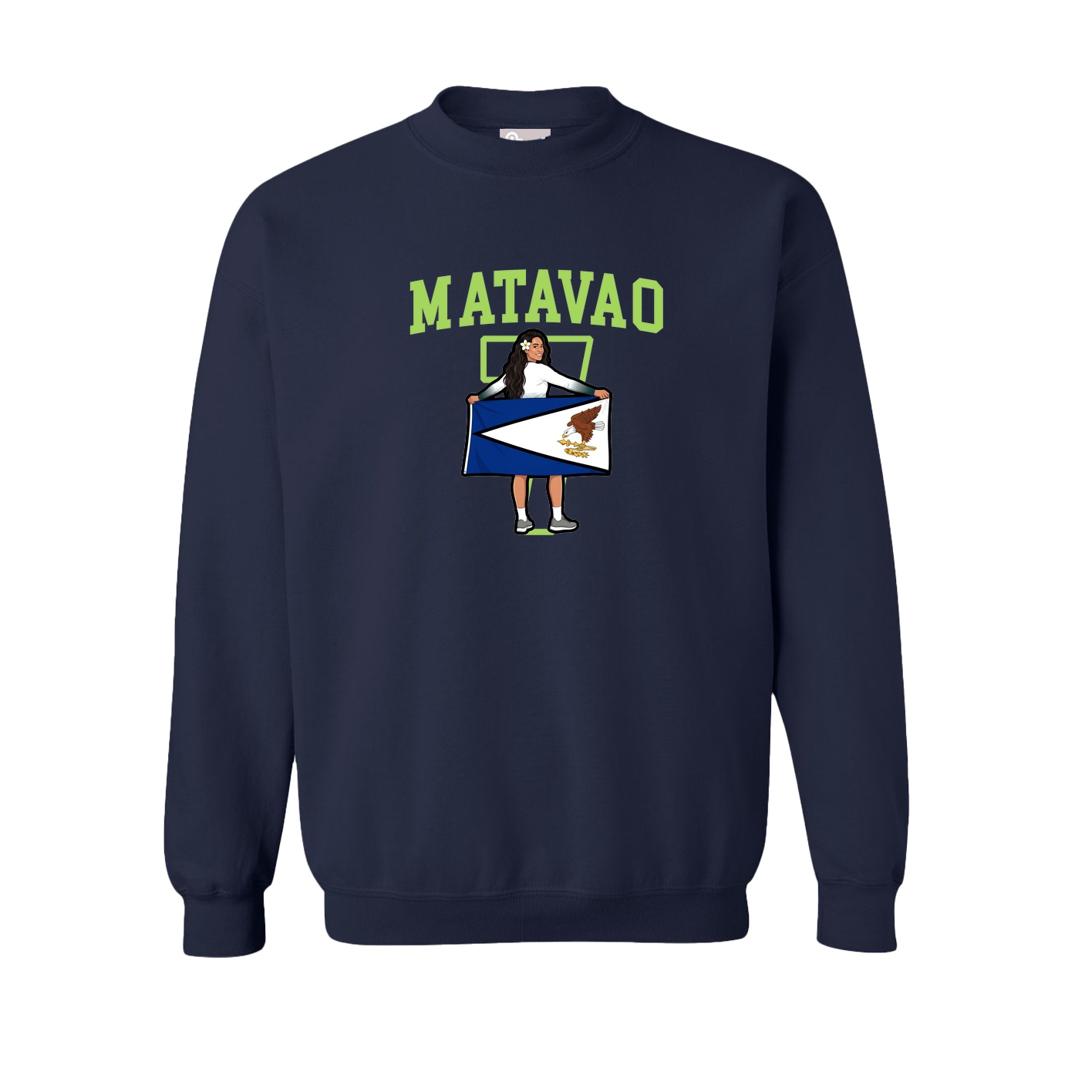 Fleece Crew — Shirsey in Navy