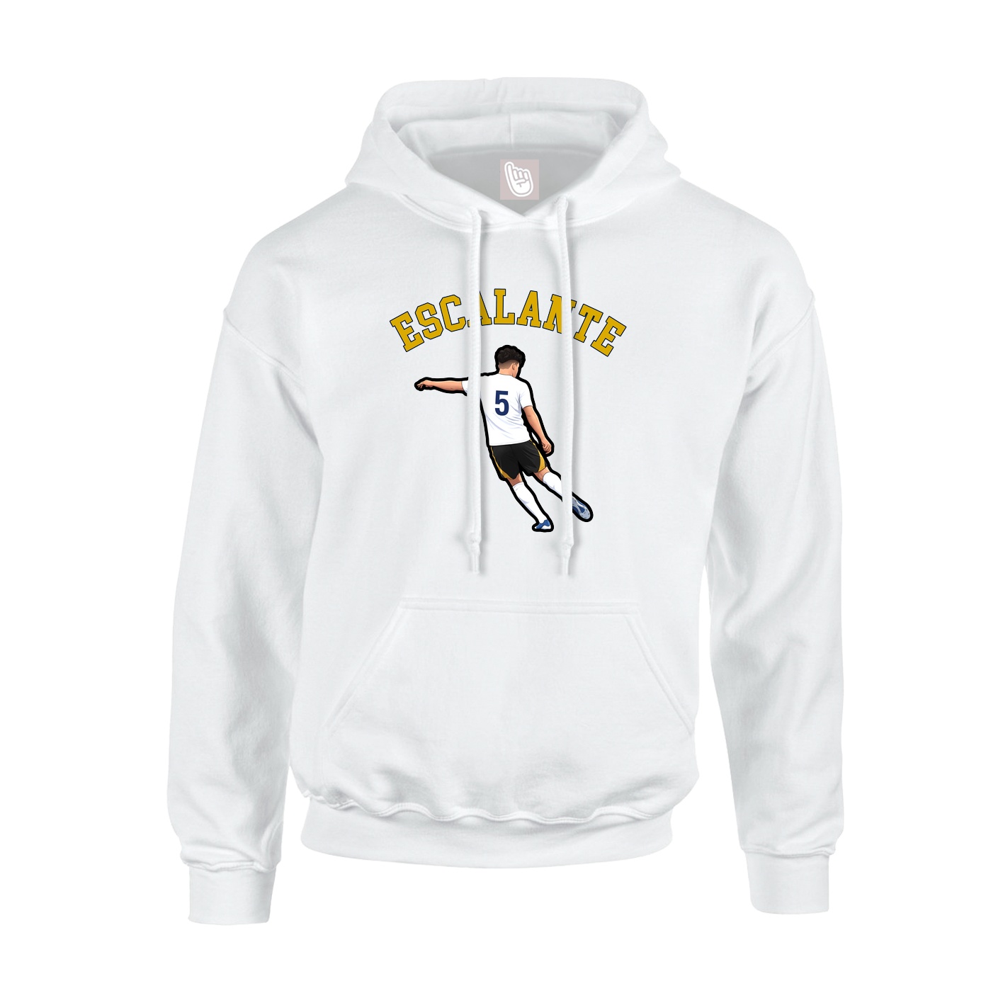 Hoodie — Shirsey Arch in White