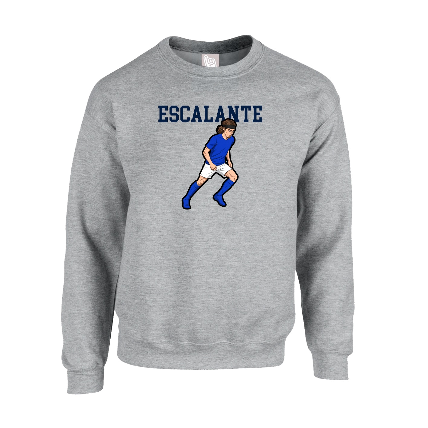 Fleece Crew — Shirsey in Grey
