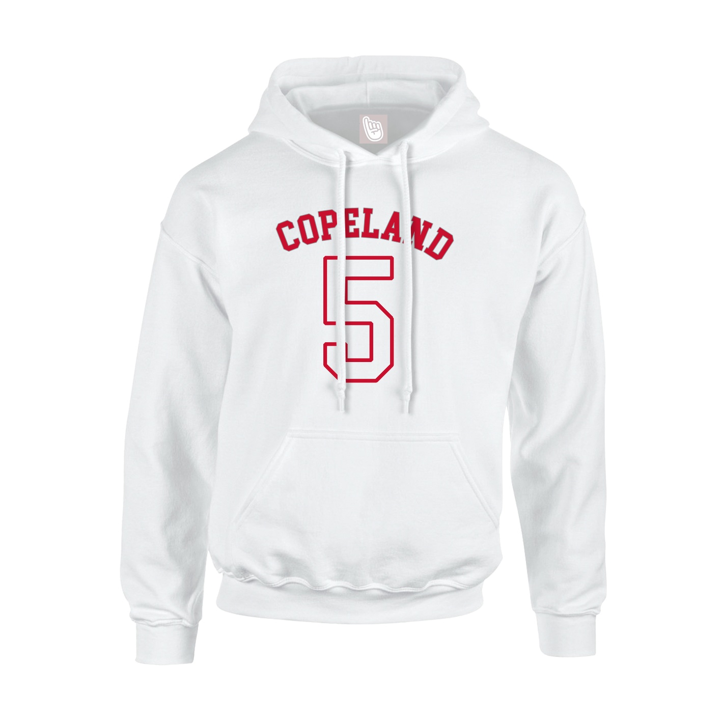 Youth Hoodie — Shirsey Arch in White