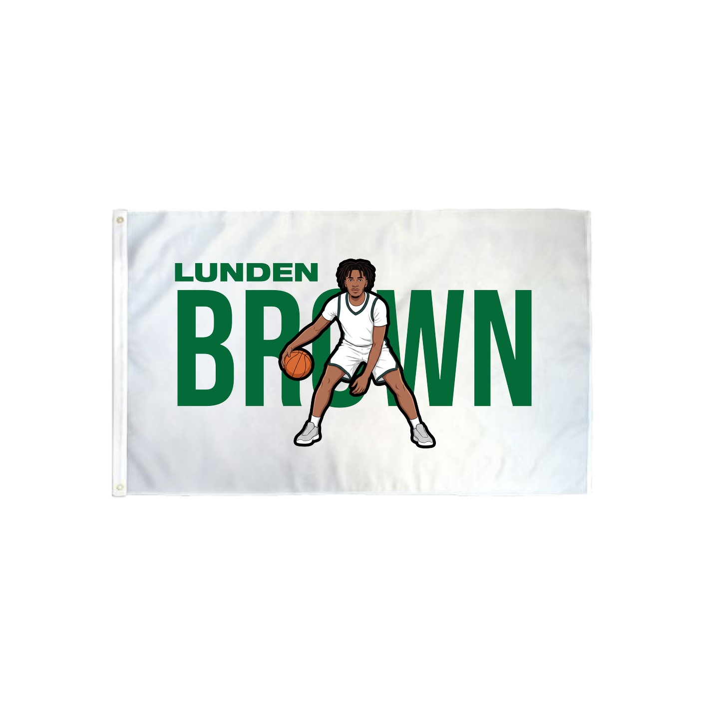 3x5 Flag — Player Name in Classic