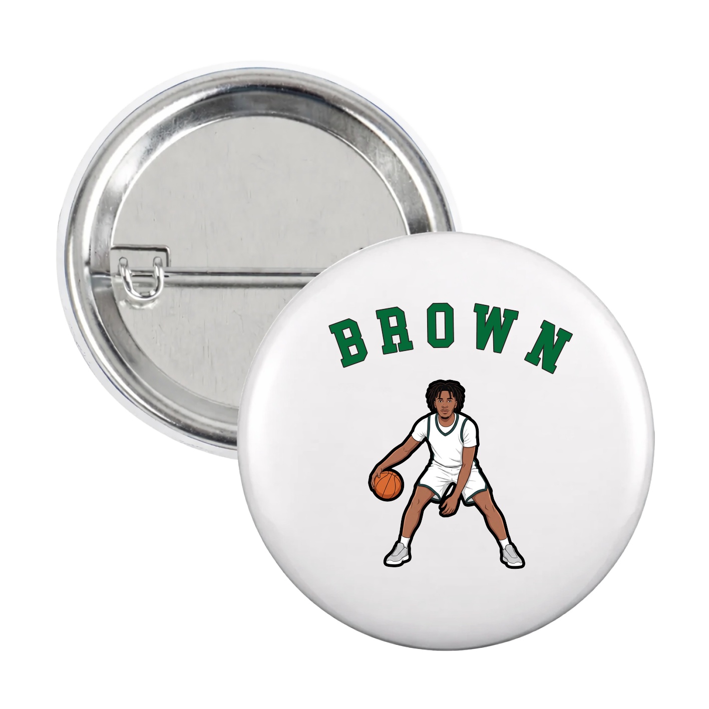 Game Day Button — Shirsey Arch in White