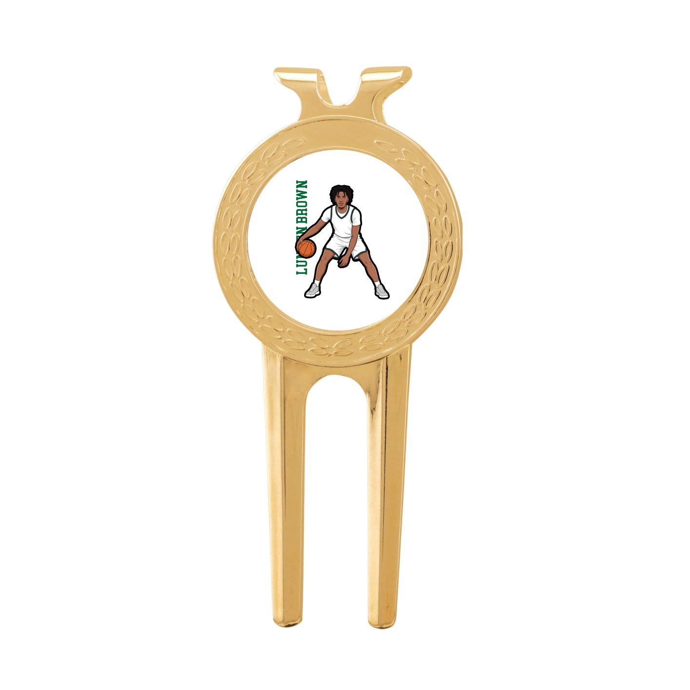 Divot Tool with Ball Marker — Name Vertical in Classic