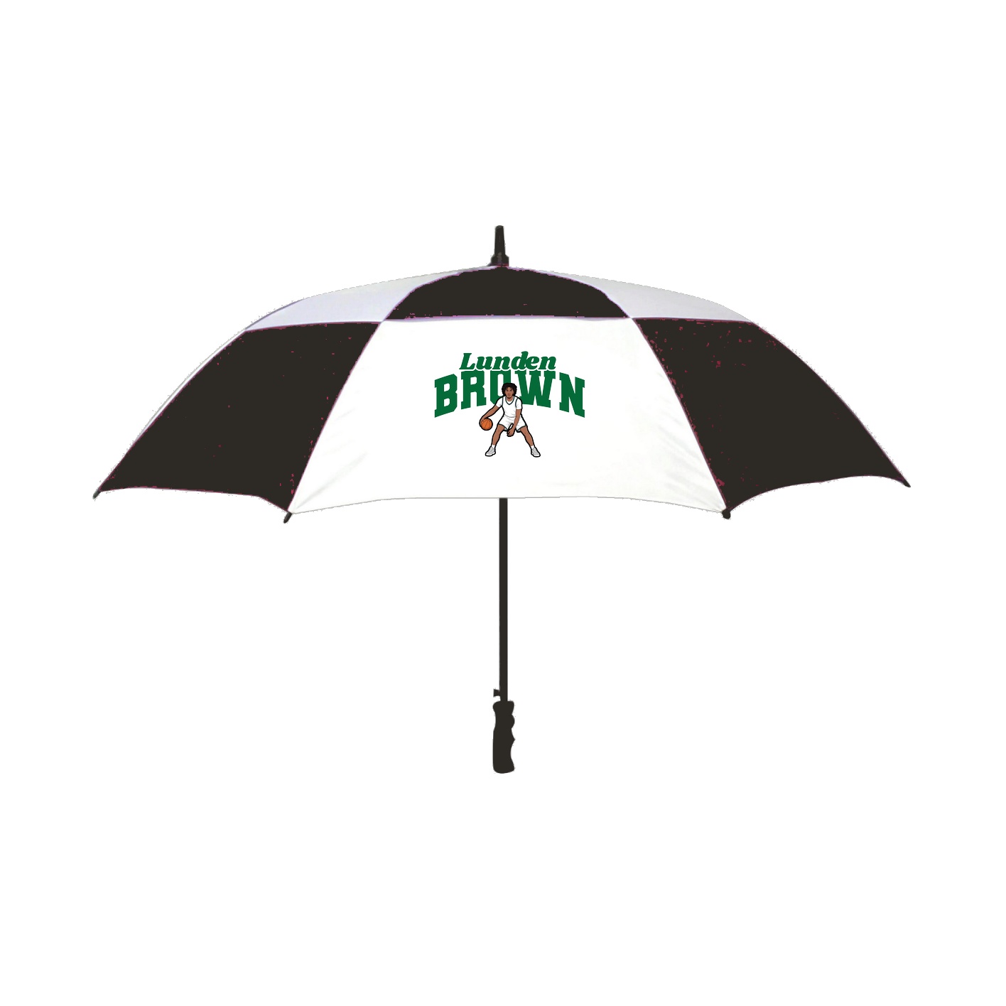 Golf Umbrella — Signature Arch in Black