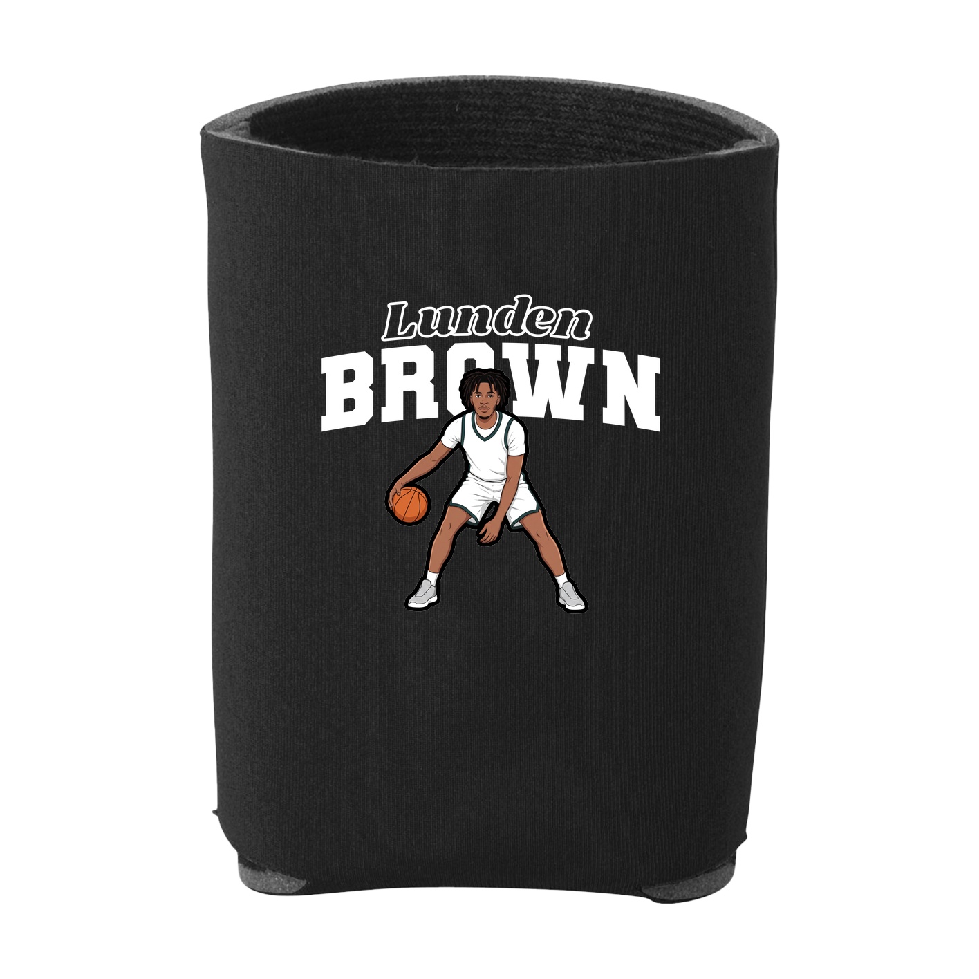 Can Holder — Name Arch in Black