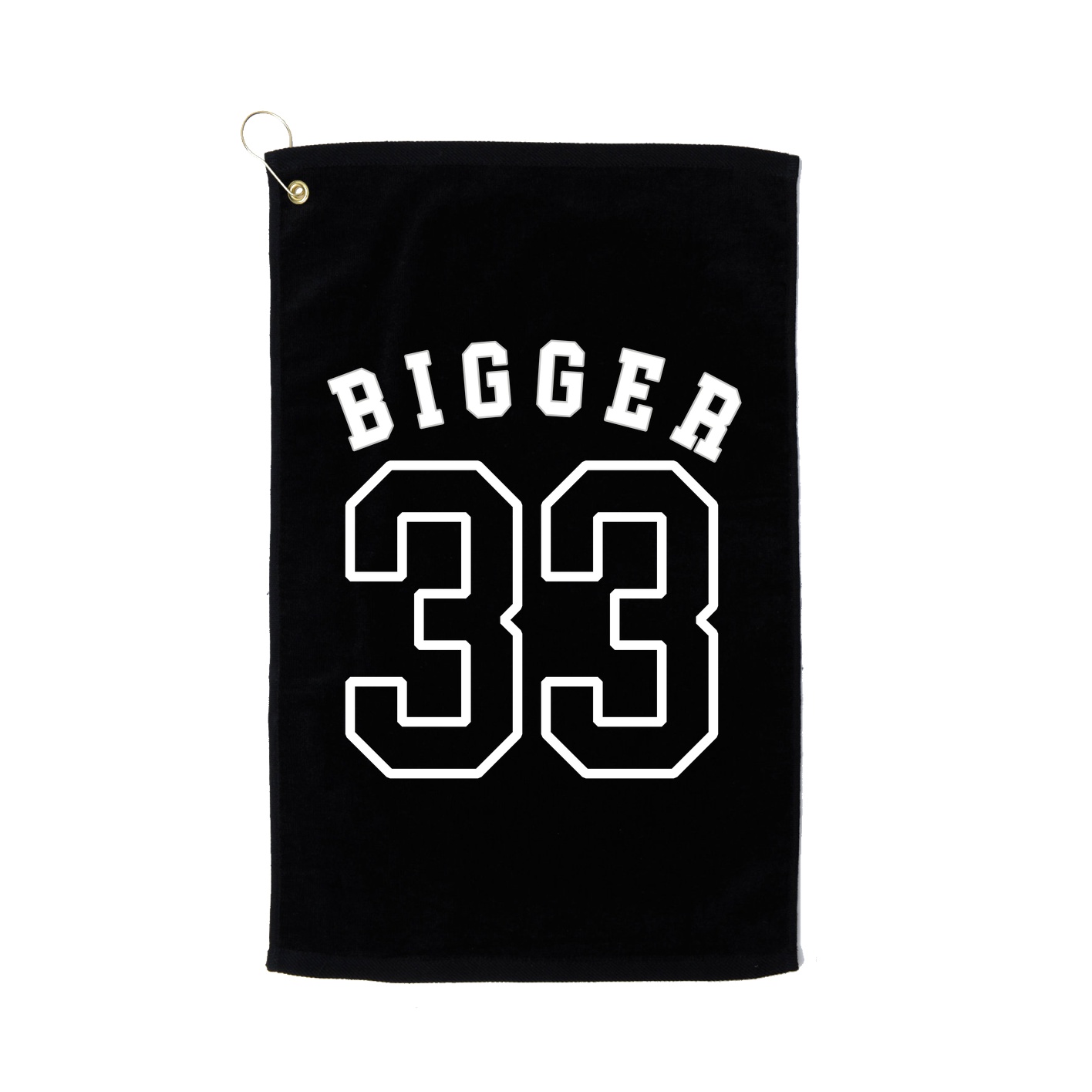 Golf Towel — Shirsey Arch in Black