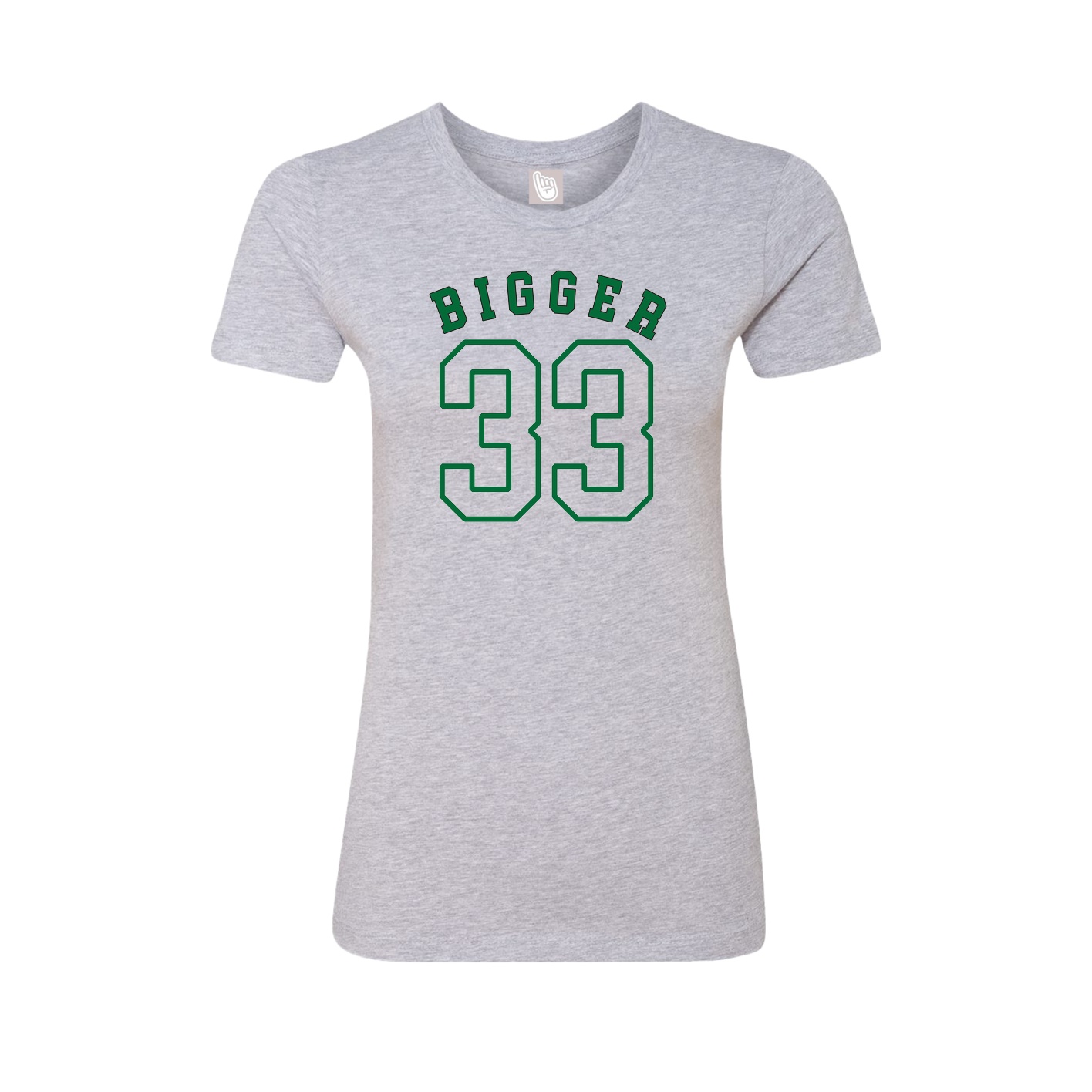 Fitted Women's Tee — Shirsey Arch in Grey