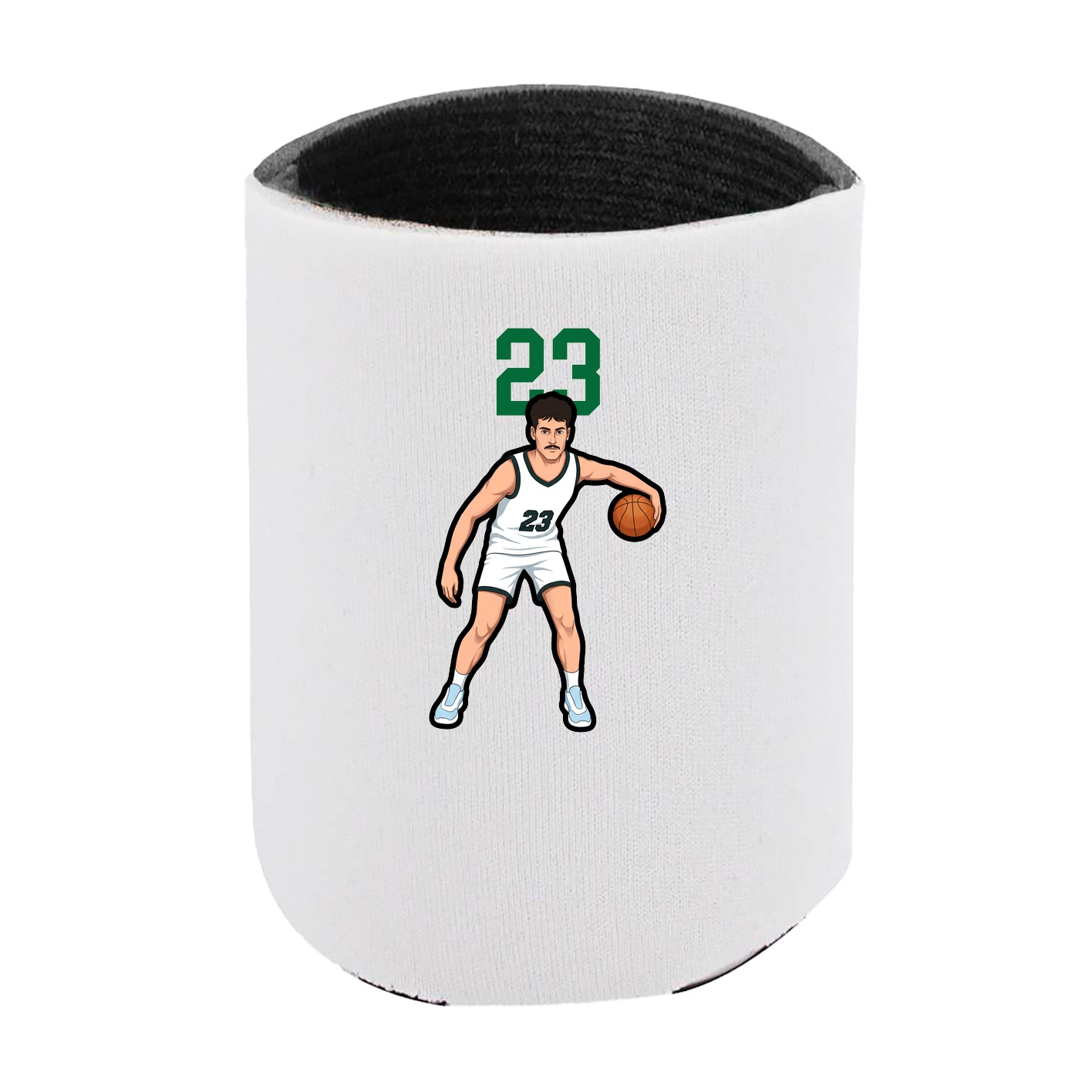 Can Holder — Number Top in White