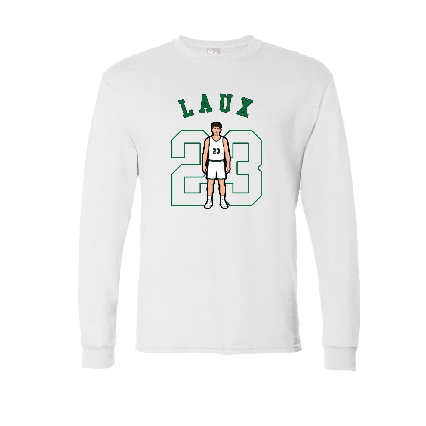 Long Sleeve Tee — Shirsey Arch in White