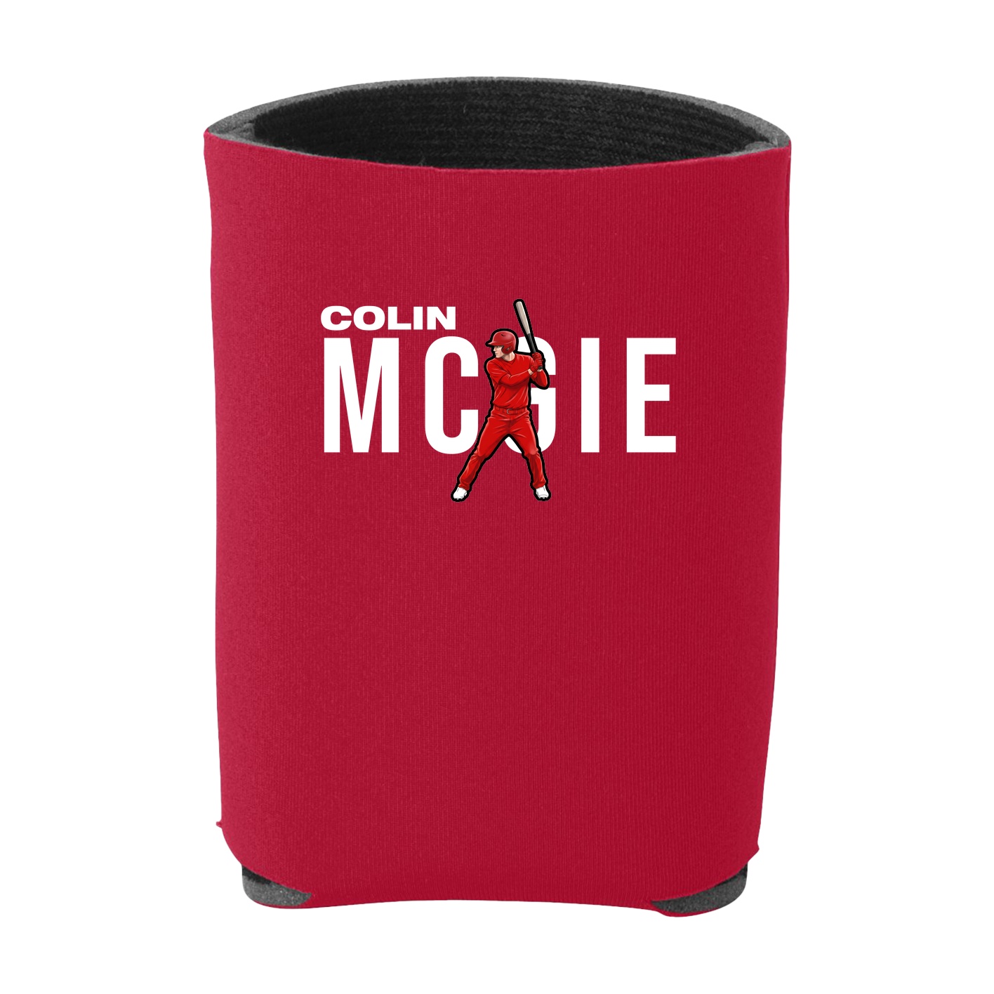 Can Holder — Player Name in Red