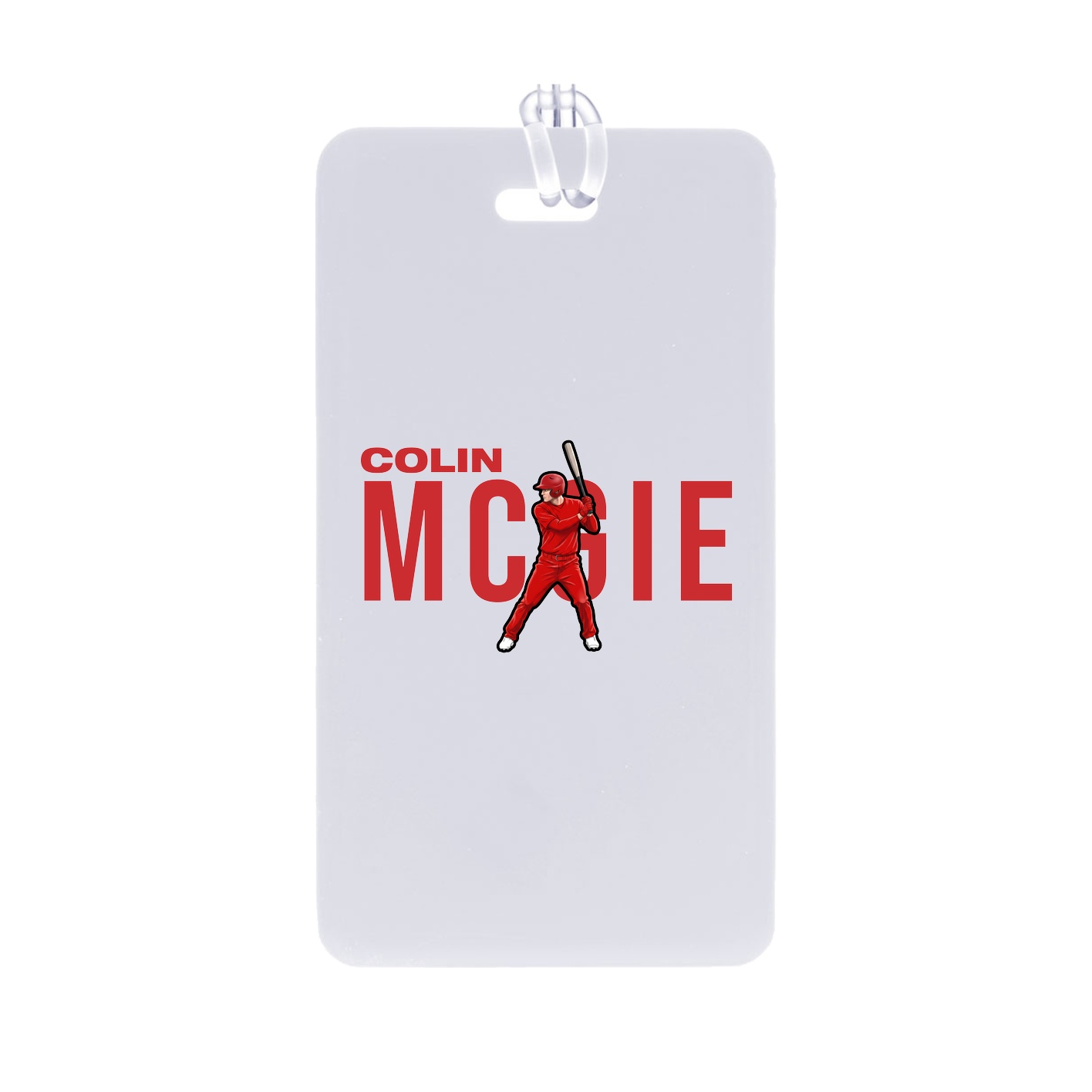 Bag Tag — Player Name in Classic