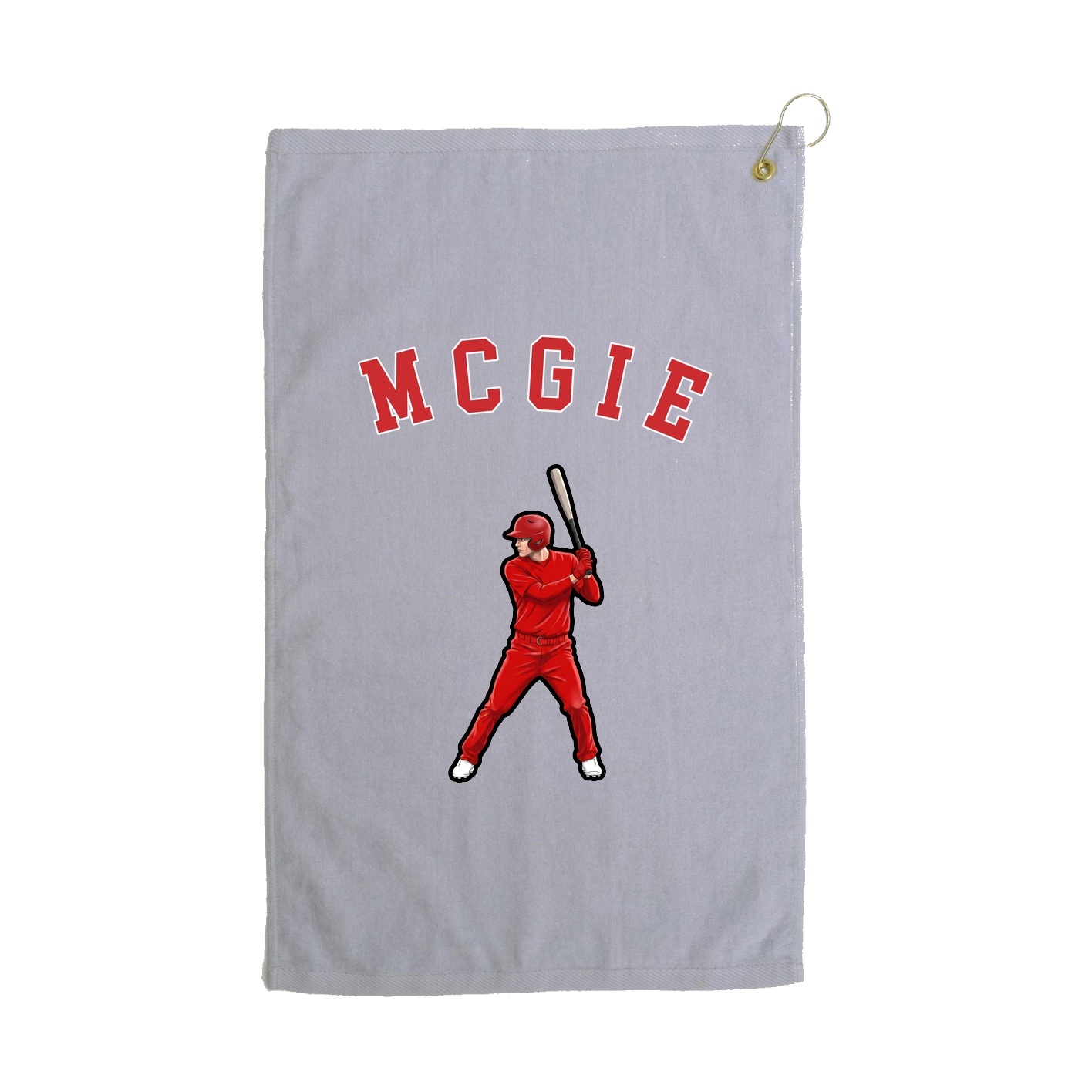 Golf Towel — Shirsey Arch in Grey