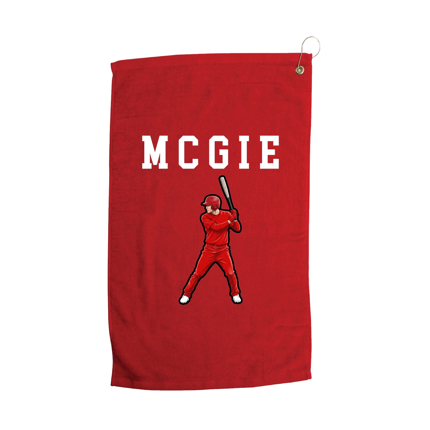 Golf Towel — Shirsey in Red