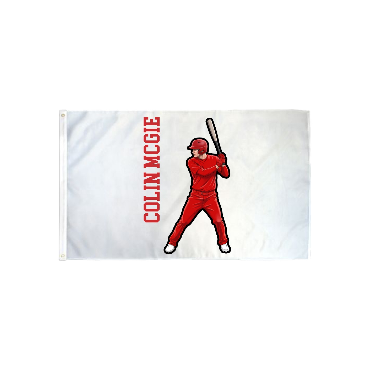 3x5 Flag — Name Vertical in Classic