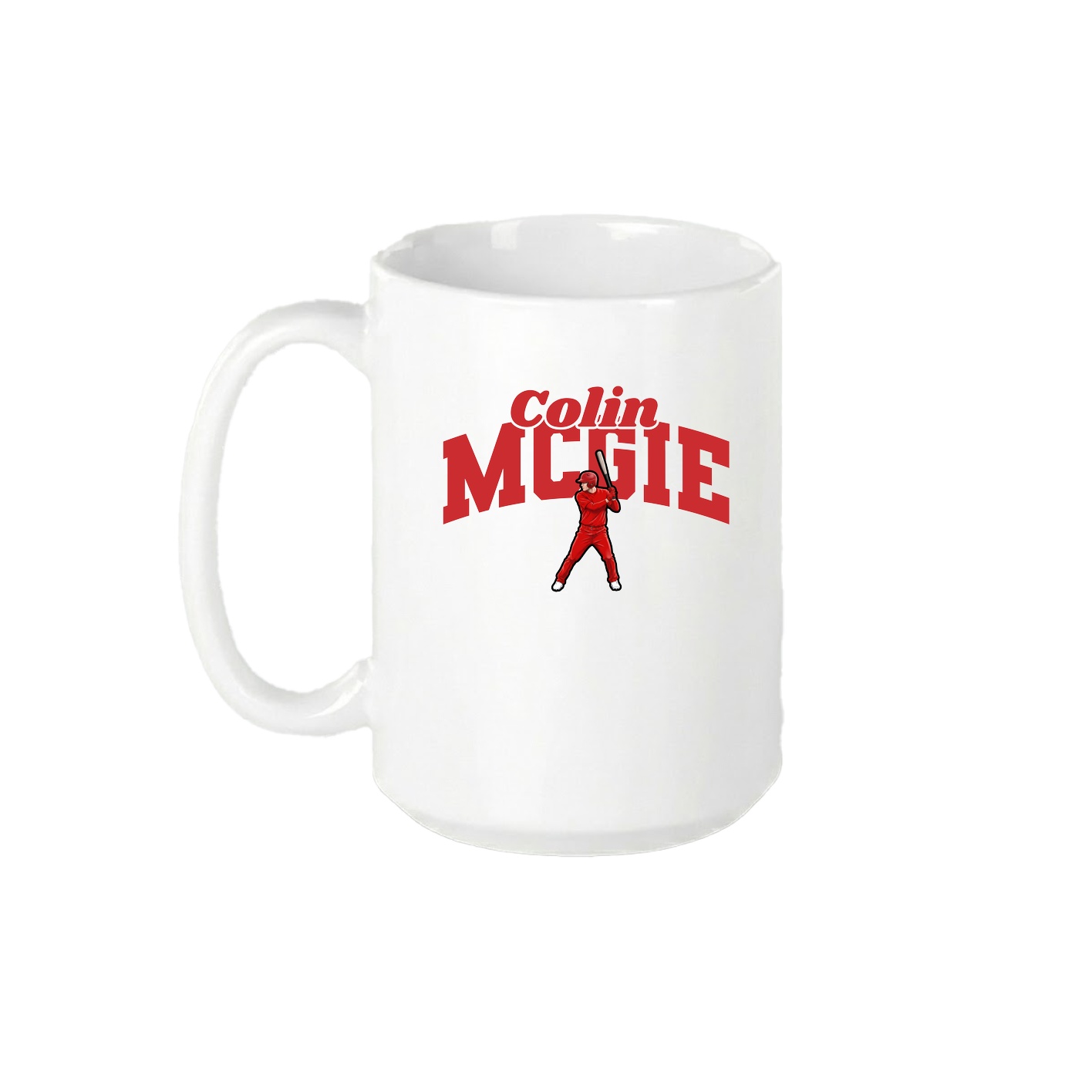 15oz Coffee Mug — Signature Arch in White