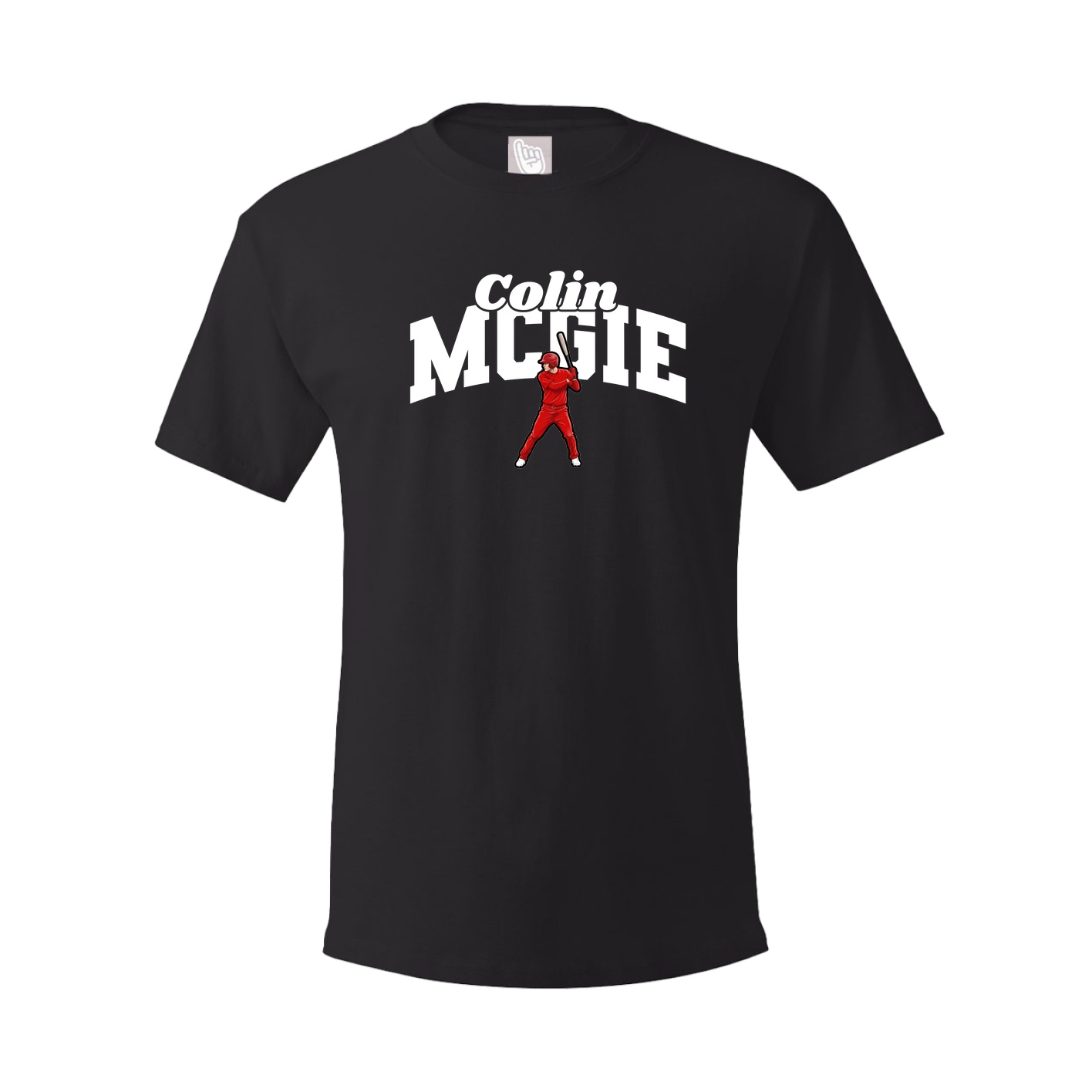 Youth Tee — Signature Arch in Black