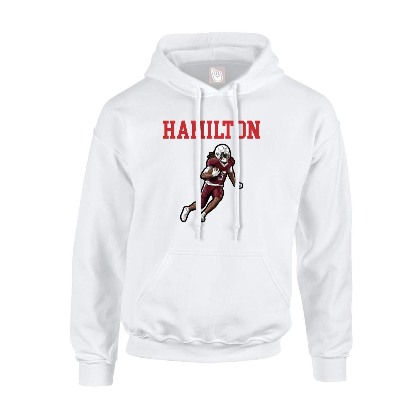 Hoodie — Shirsey in White