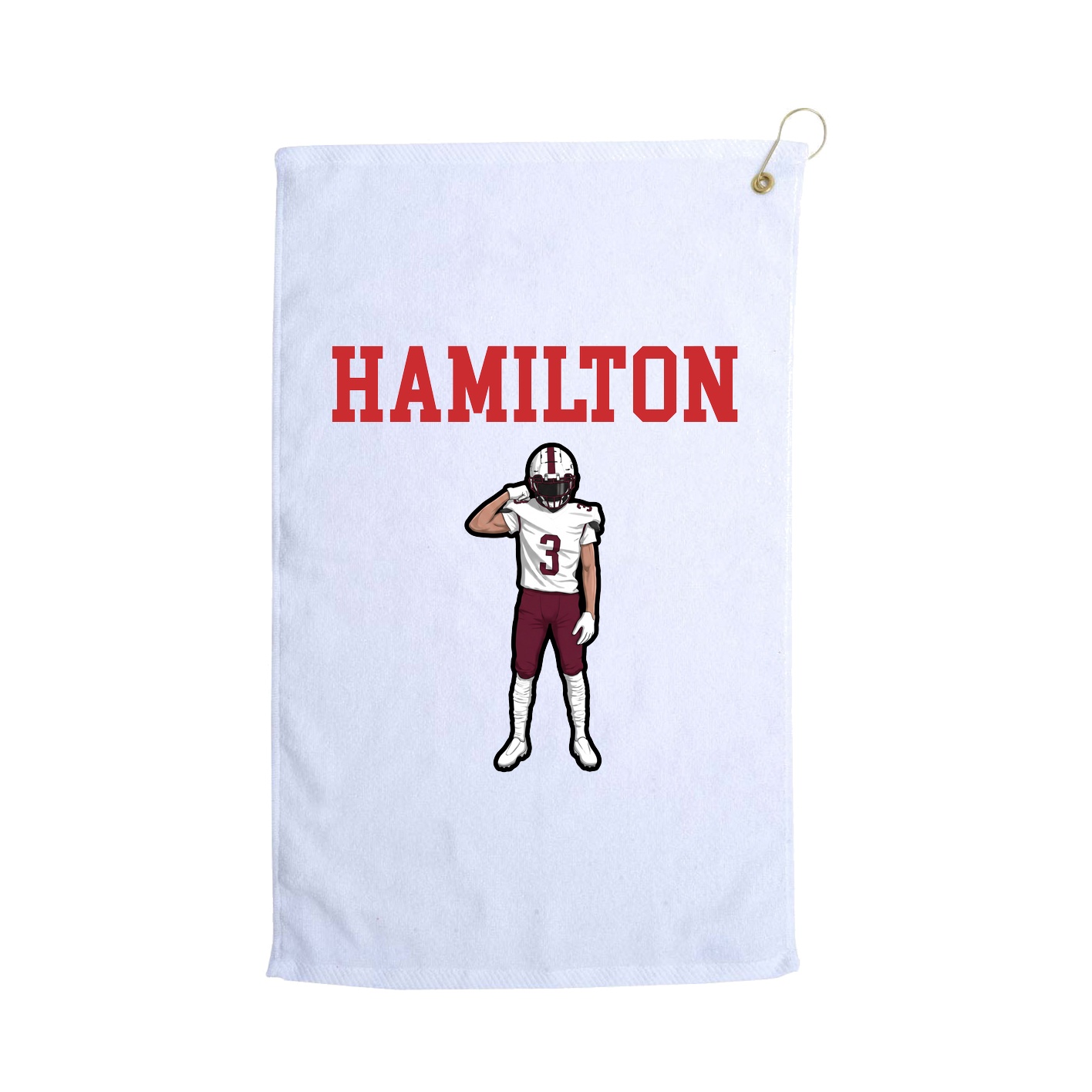 Golf Towel — Shirsey in White