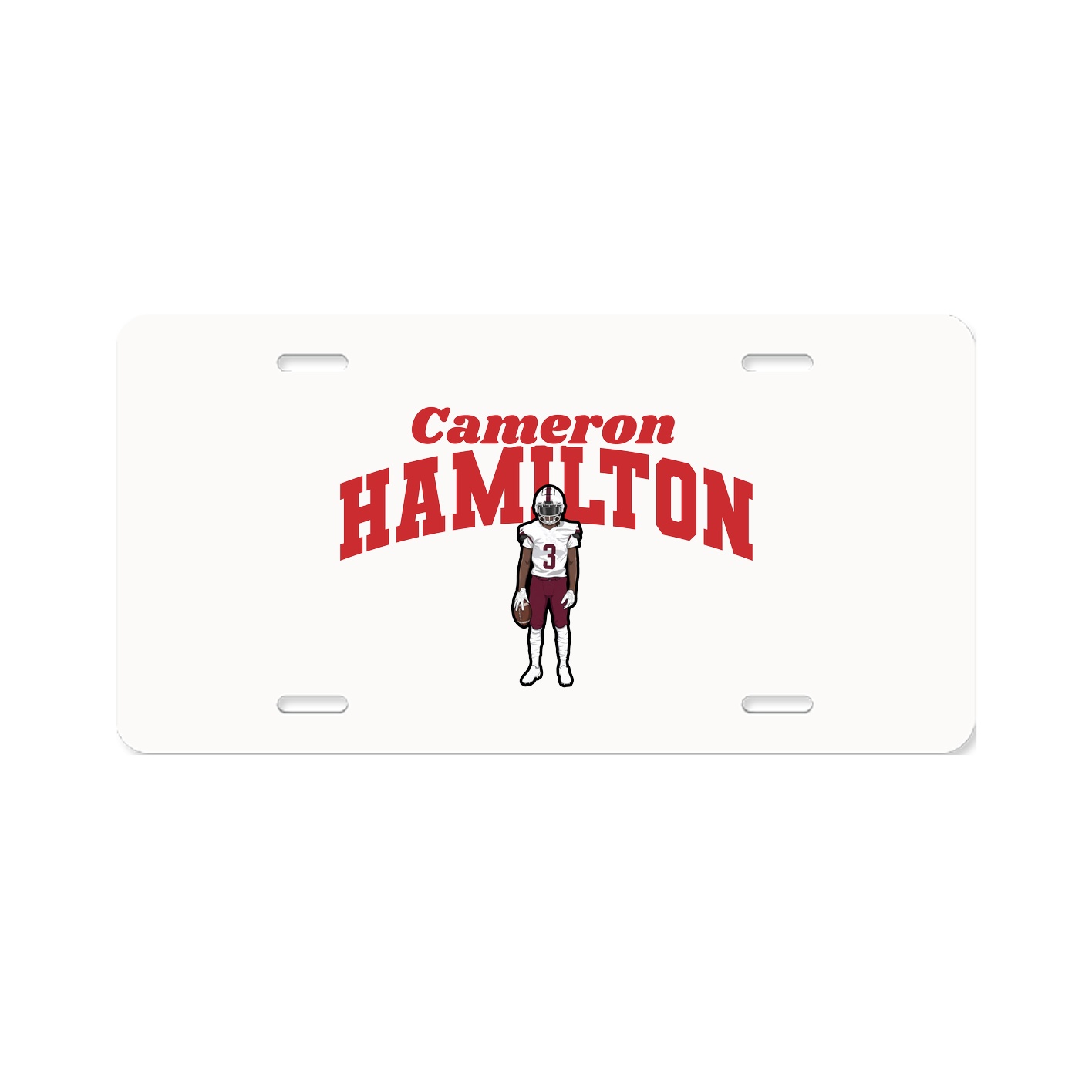 License Plate — Signature Arch in Classic
