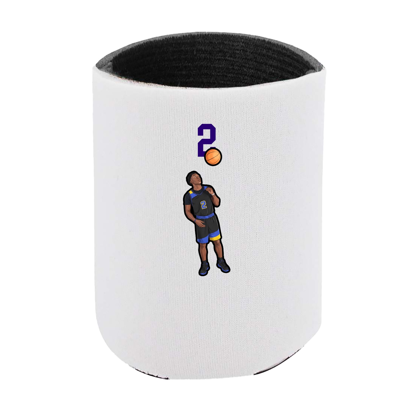 Can Holder — Number Top in White