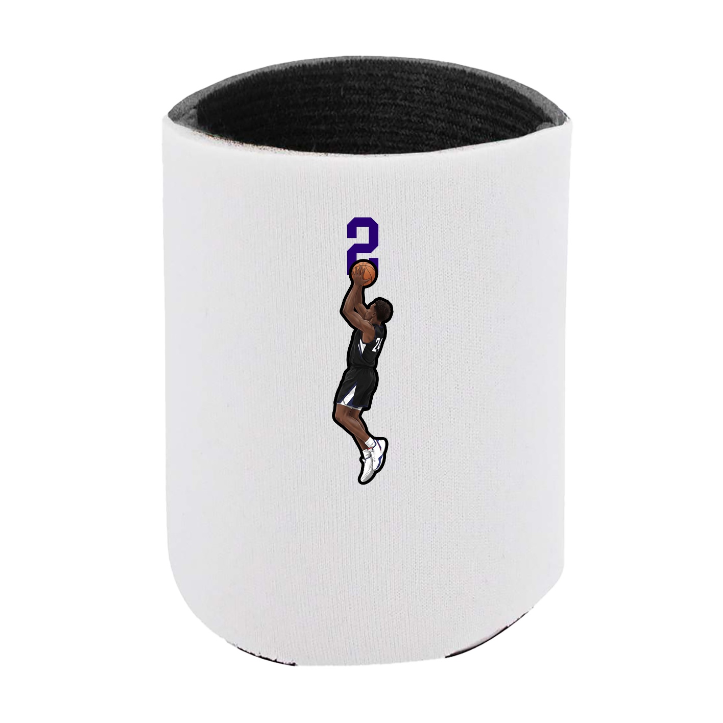 Can Holder — Number Top in White