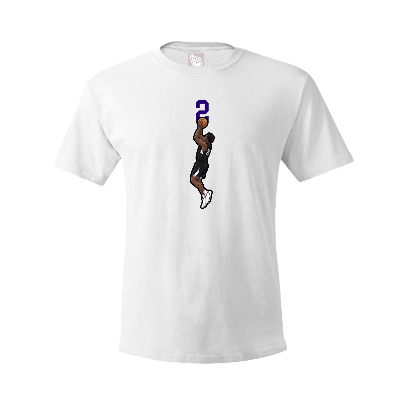 Tee — Number Top in White