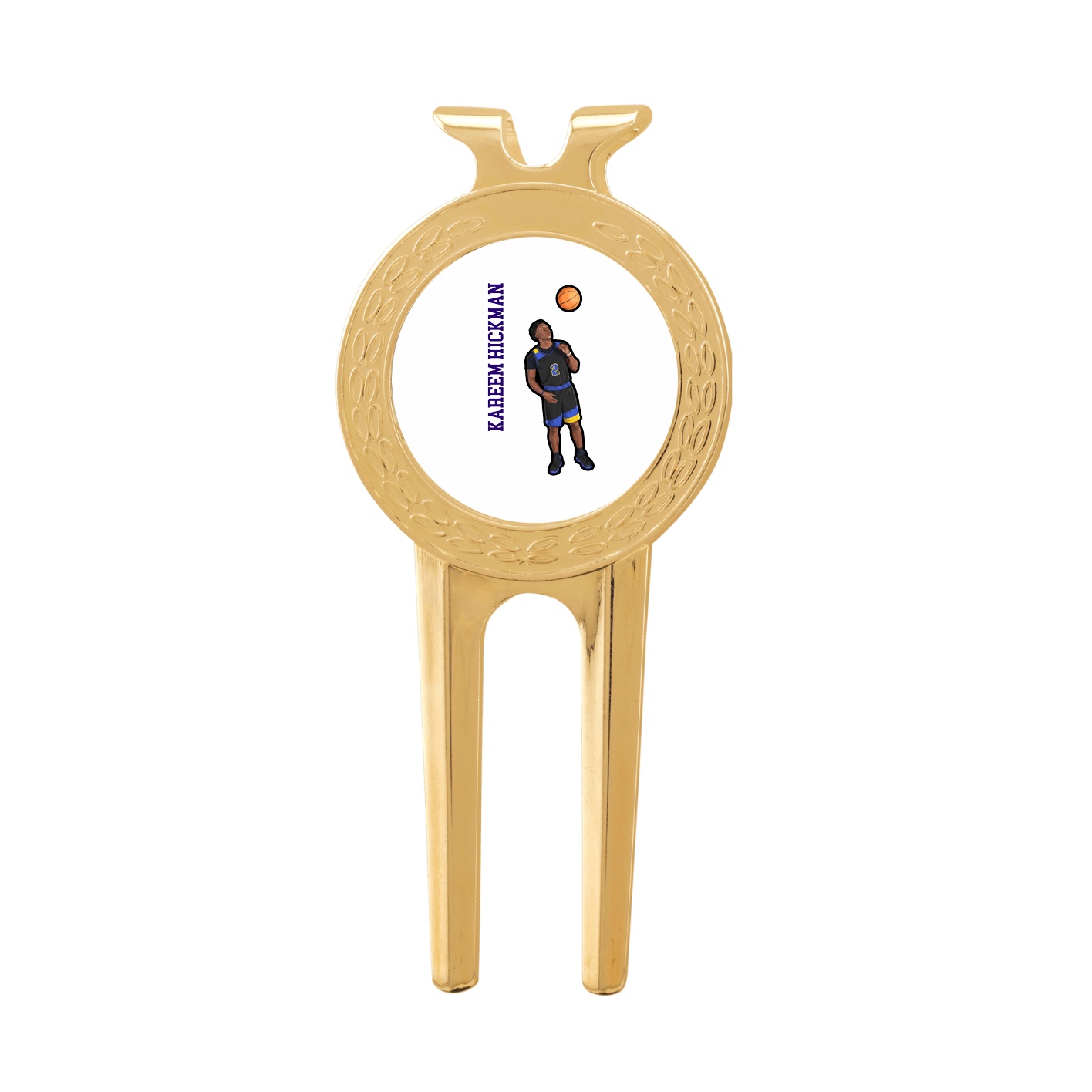 Divot Tool with Ball Marker — Name Vertical in Classic